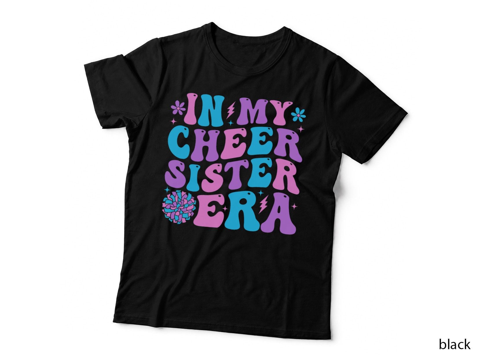 Groovy in My Cheer Sister Era Cheerleading, Cheerleader Gift T-Shirt