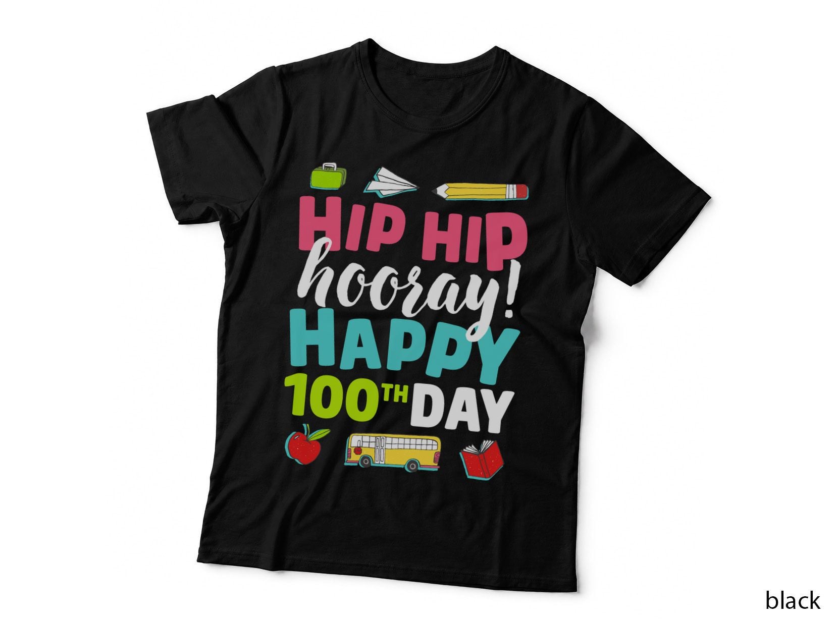 Happy 100th Day of School Teachers 100 Days, Colleague Gift T-Shirt