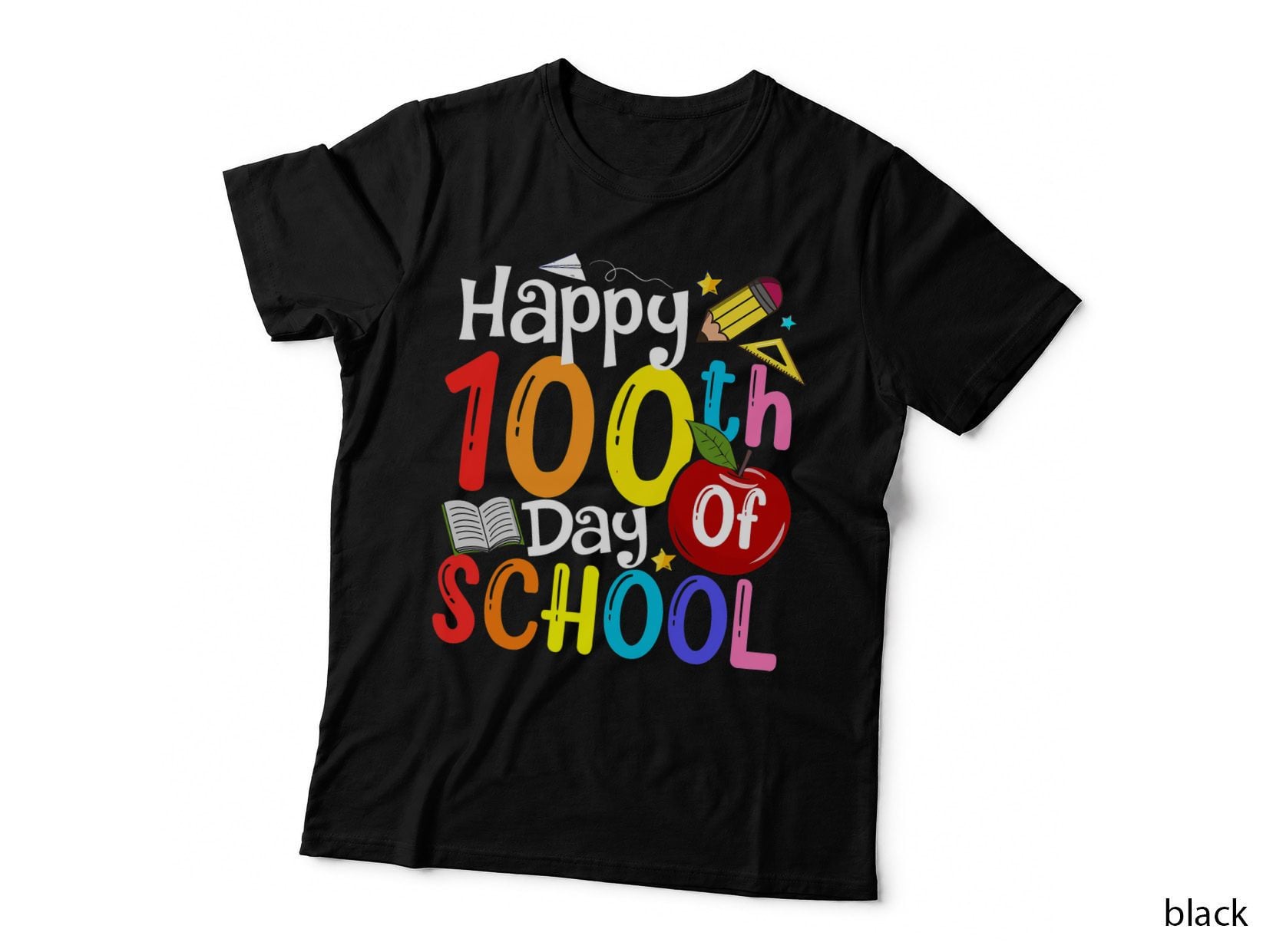Happy 100th Day of School Teachers Student Happy 100 Days T-Shirt