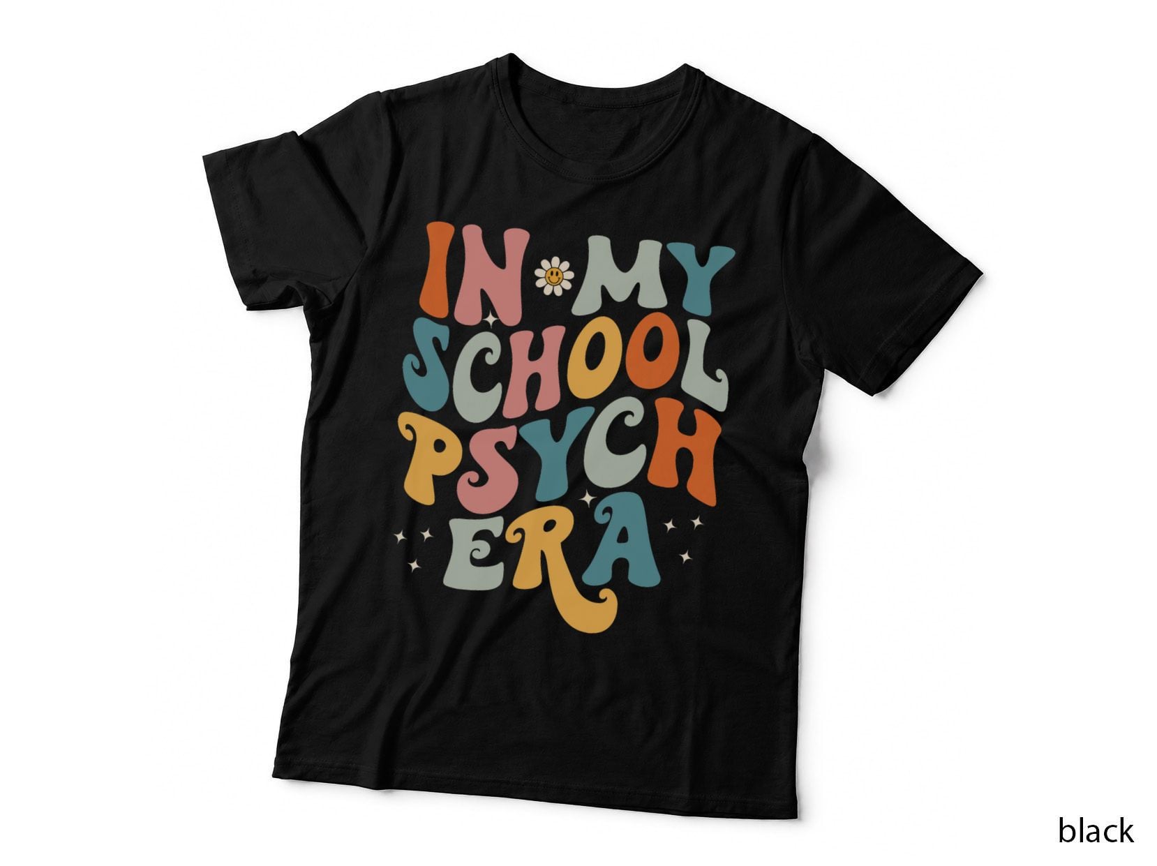 In My School Psych Era Retro School Psychologist Psychology T-Shirt