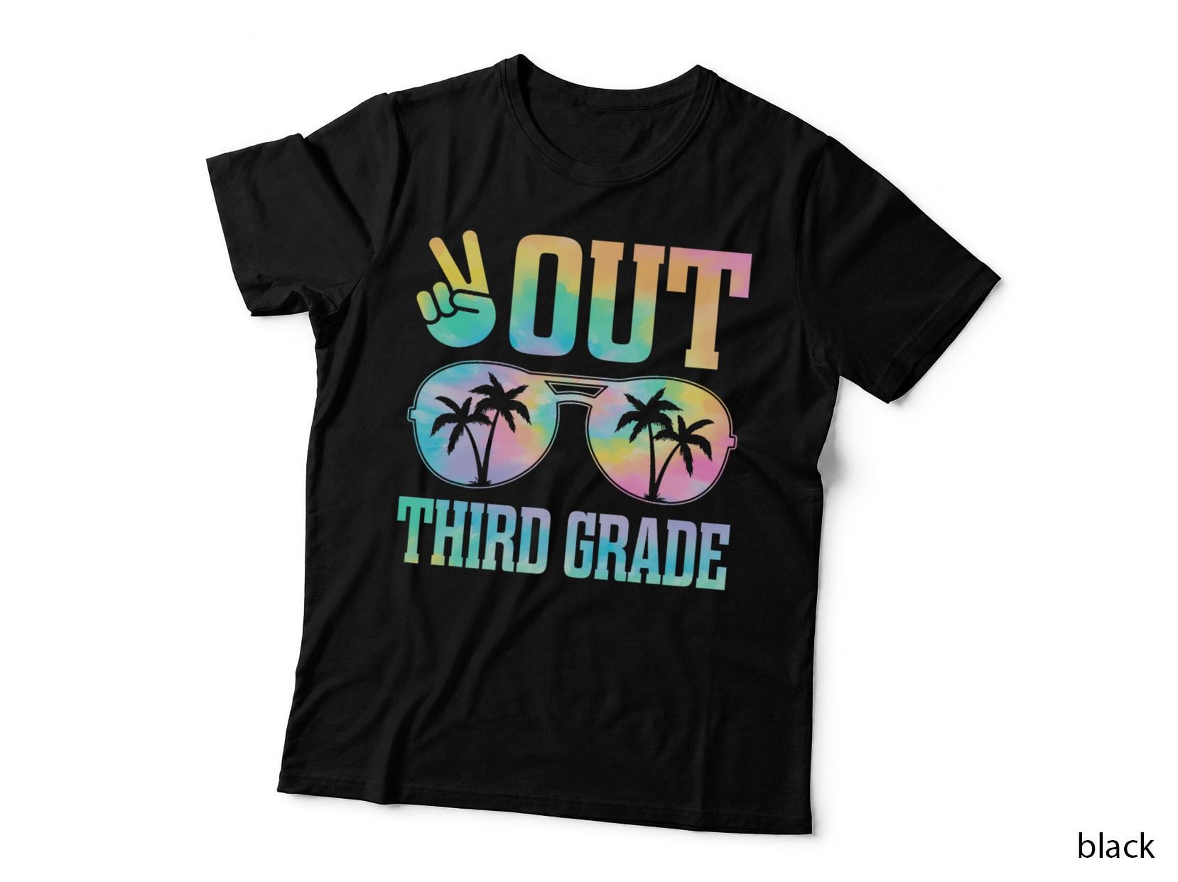 Peace Out Third Grade Last Day of School Graduation Gifts T-Shirt