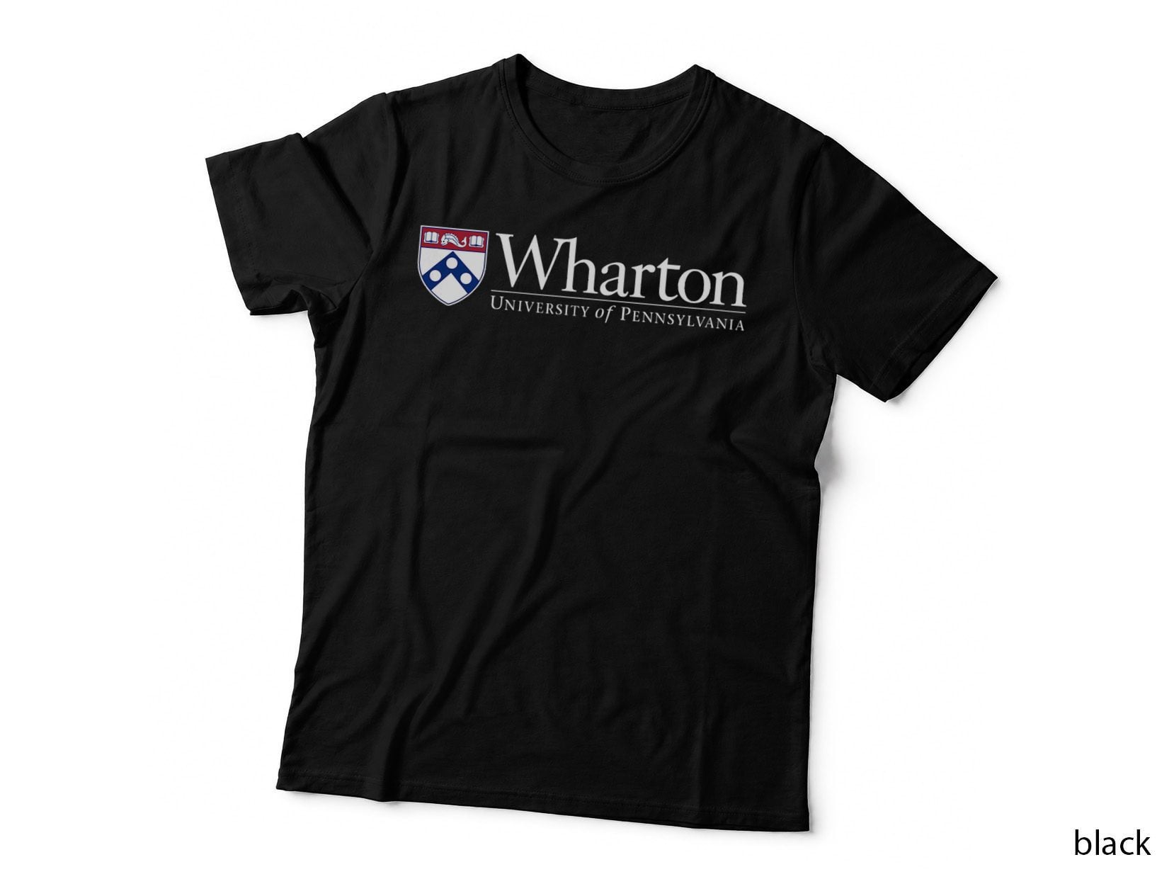 Penn Quakers Apparel T-Shirt, Wharton Business School Alumni Pride