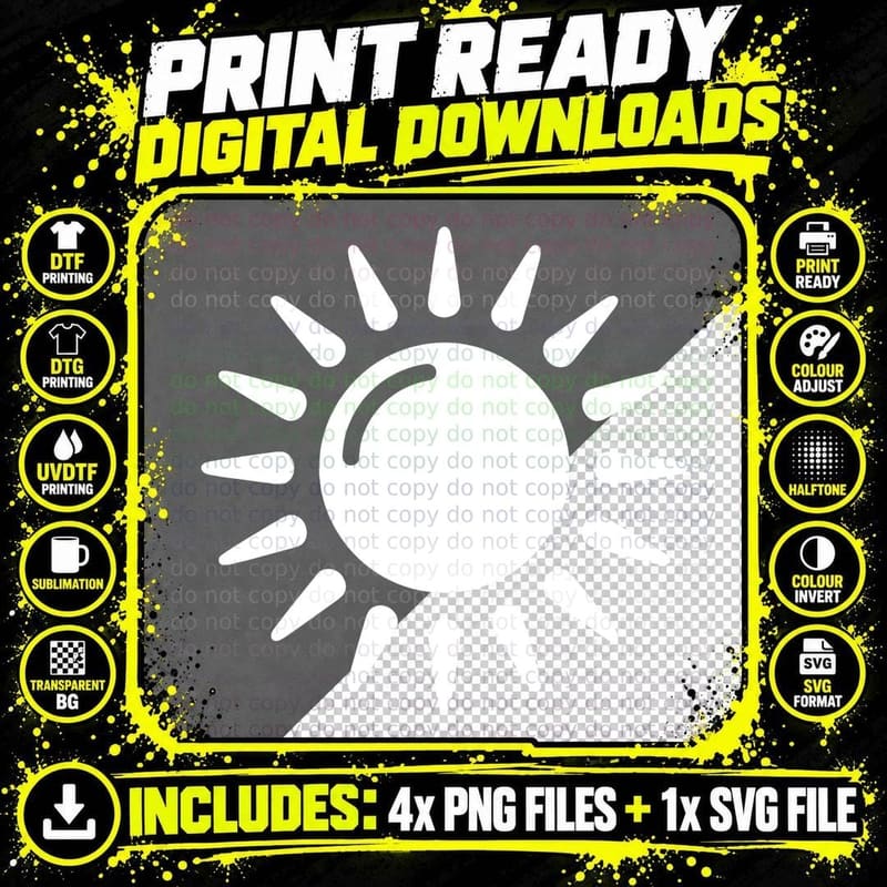Radiant Sunburst Back to School T-Shirt Png SVG Digital Bundle