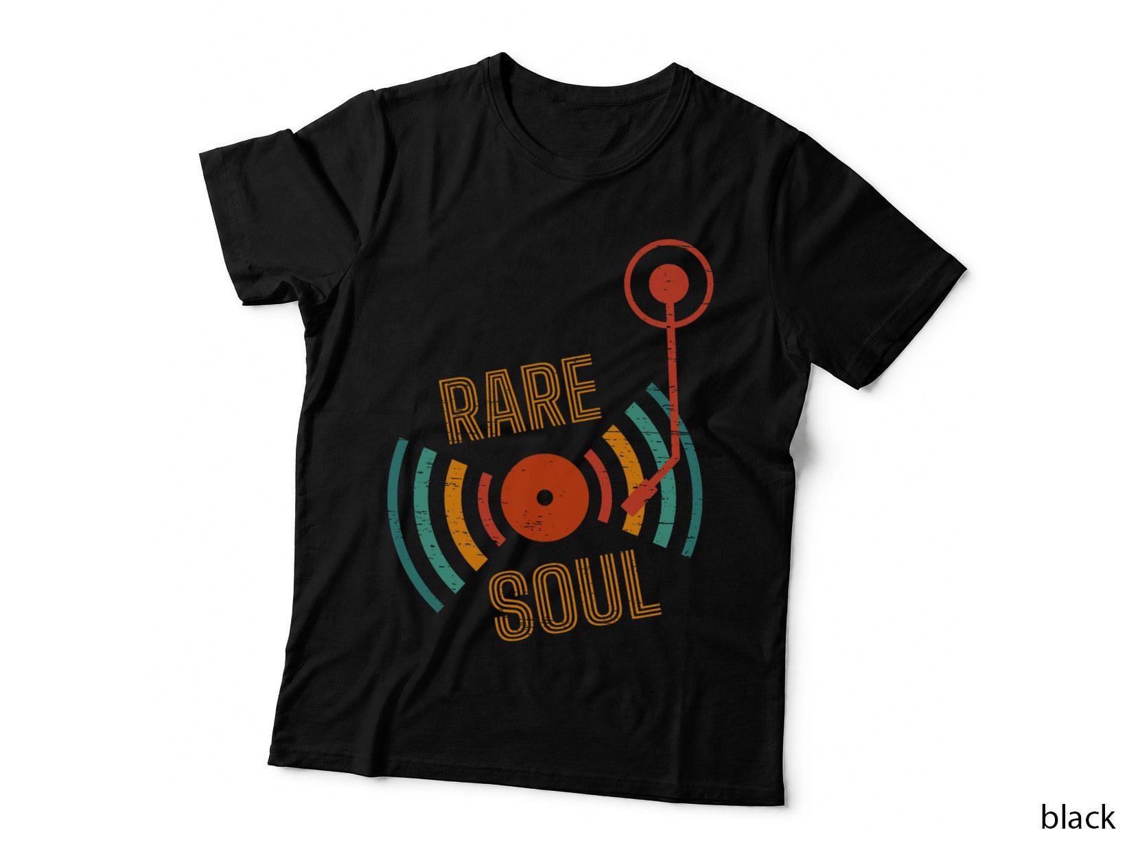 Rare Soul Old School Audiotape Vintage Disco Turntable Music T-Shirt