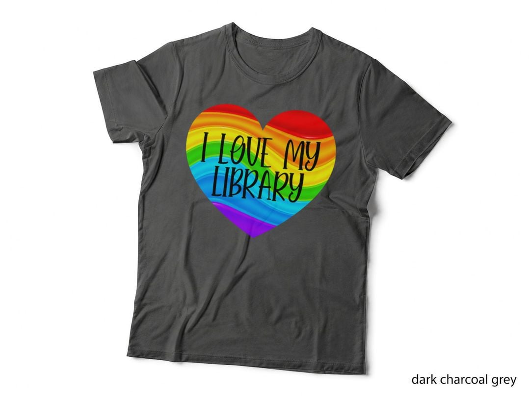 School Librarians Book and Reading Lover I Love My Library T-Shirt
