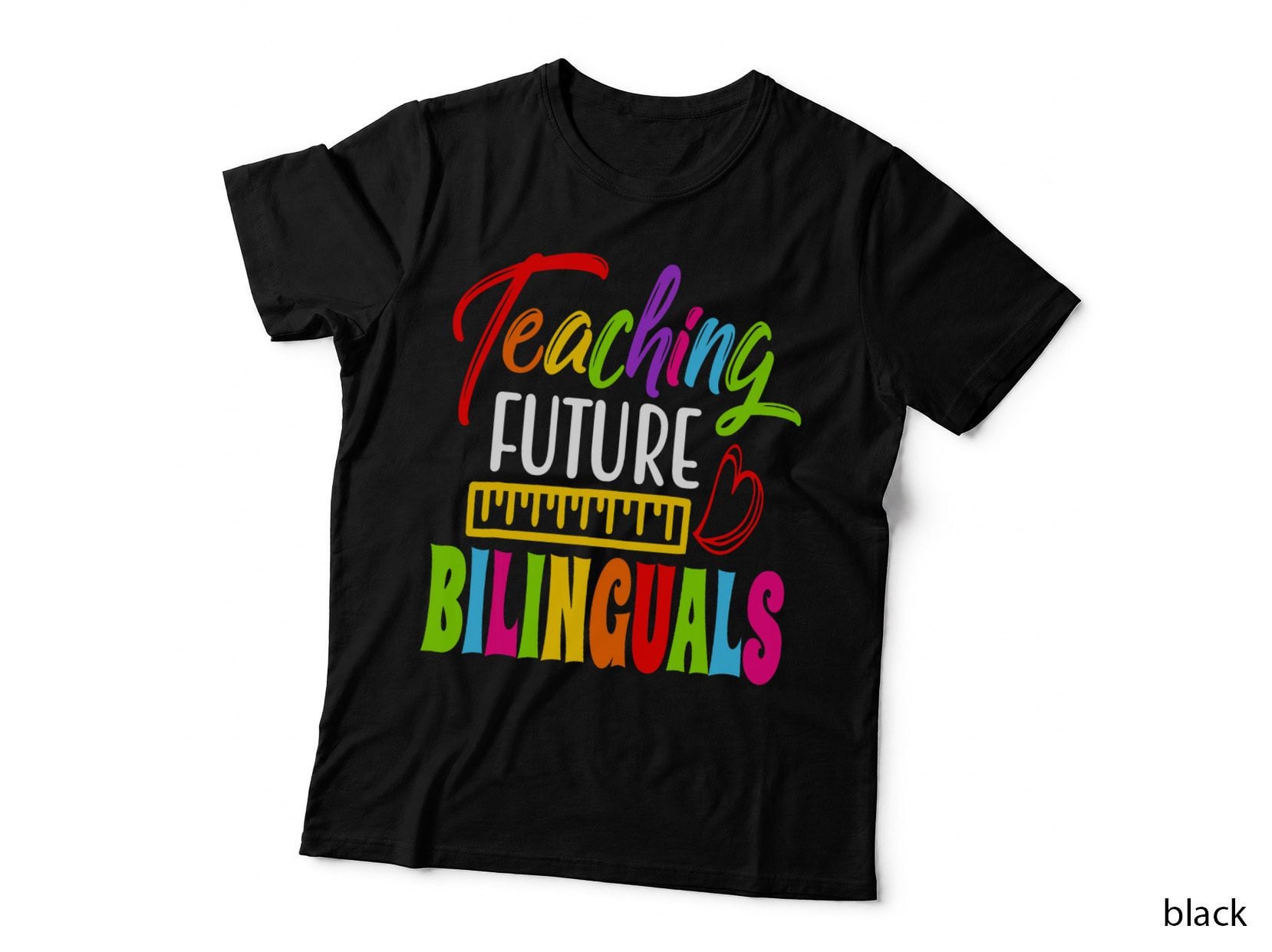 Teaching Future Bilinguals Bilingual Spanish Back to School T-Shirt