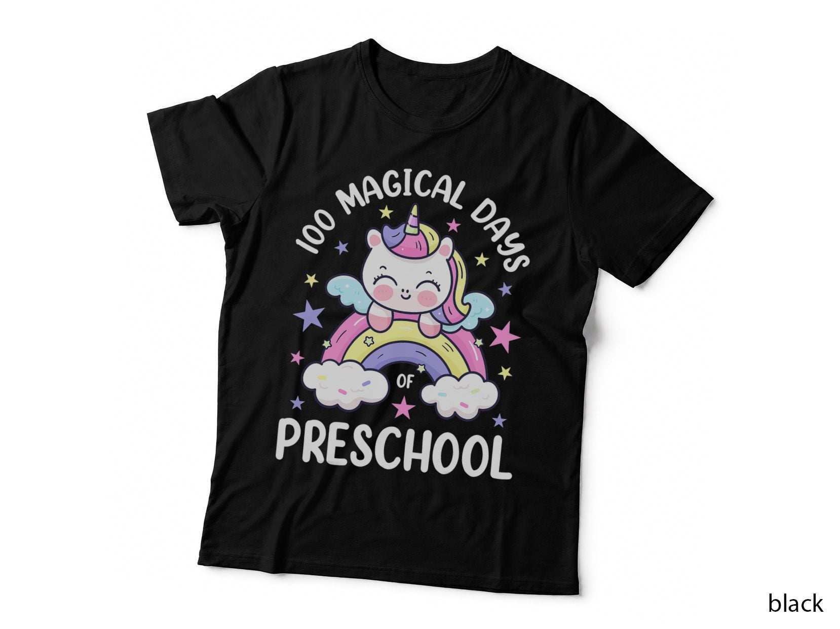 100th Day of School Boys Girls 100 Magical Days of Preschool T-Shirt