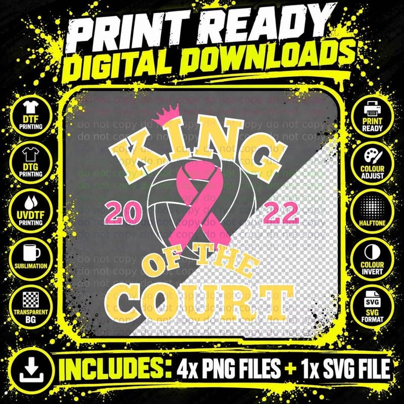 Concord High School Volleyball Tournament T-Shirt Png SVG Digital Bundle