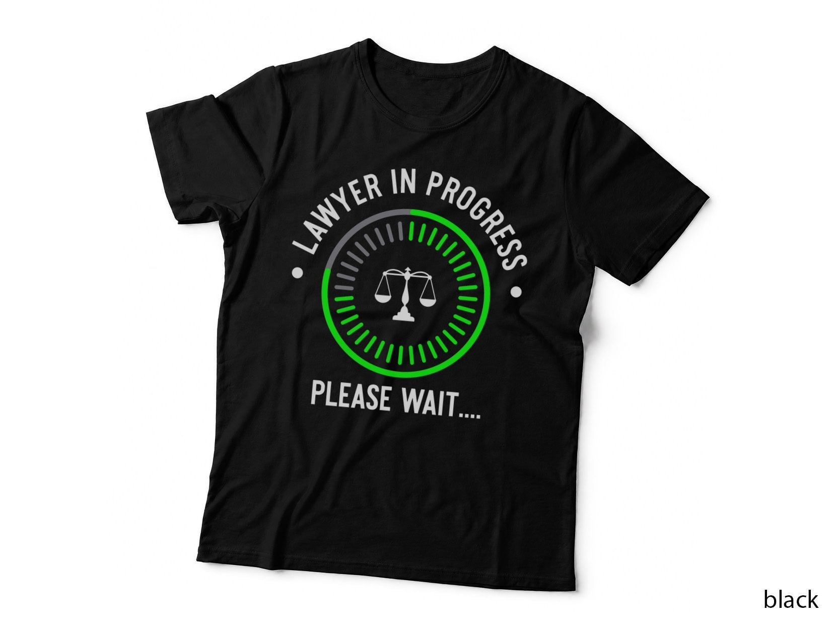 Funny Lawyer in Progress Gift Hoodie Law School Apparel Pullover Hoodie T-Shirt