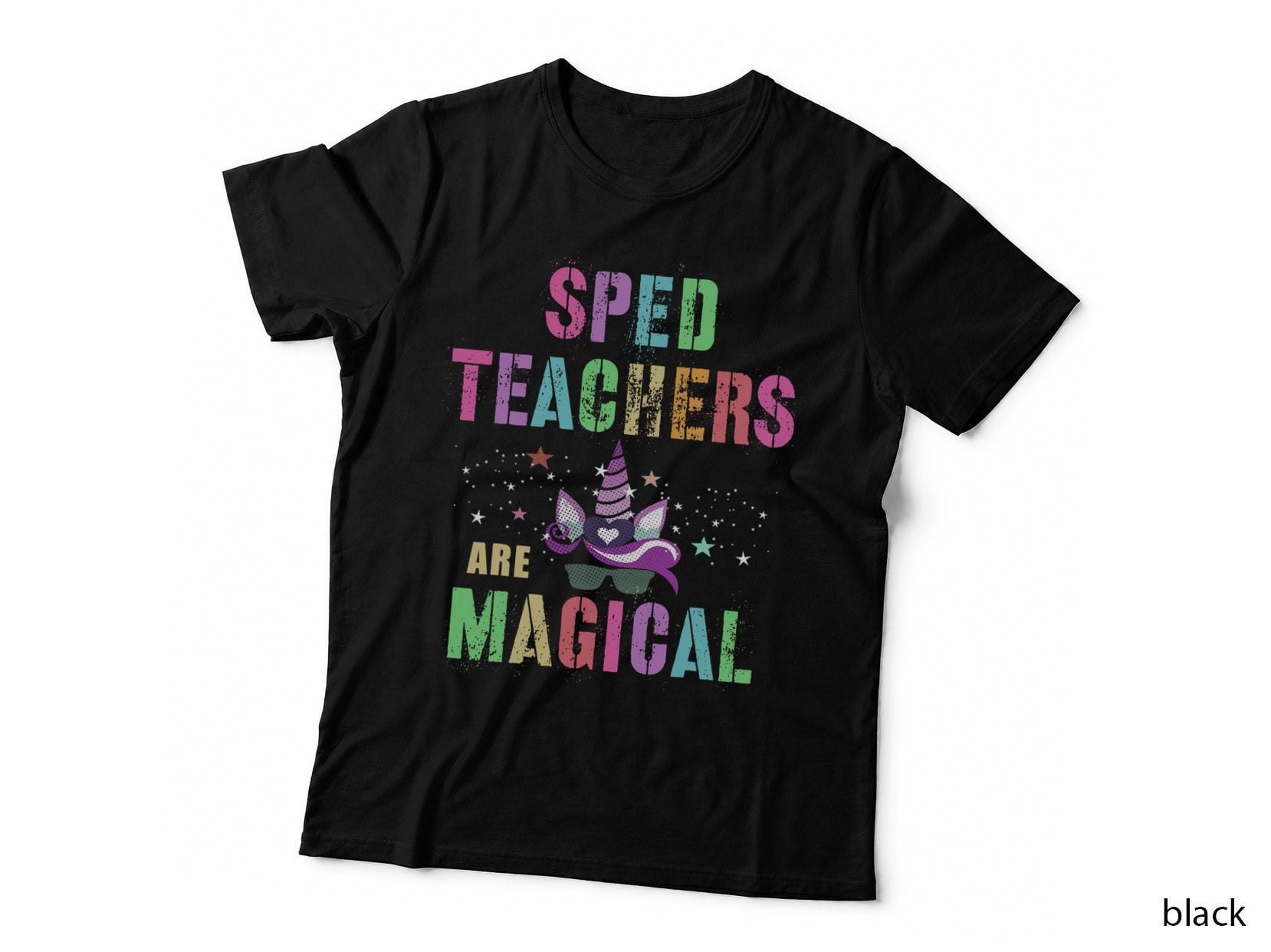 Funny SPED Teachers ARE Magical I'm Unicorn School Squad T-Shirt