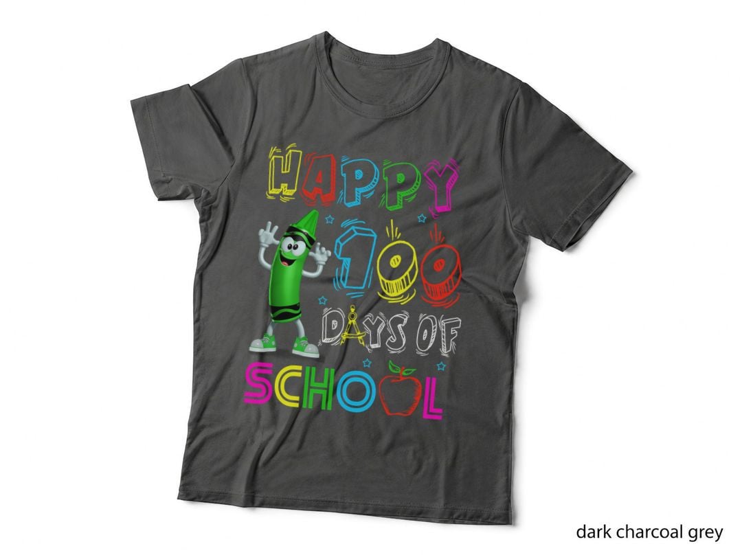 Happy Days of School Shirt, Celebration, Milestone, Party Shirt, Gift T-Shirt