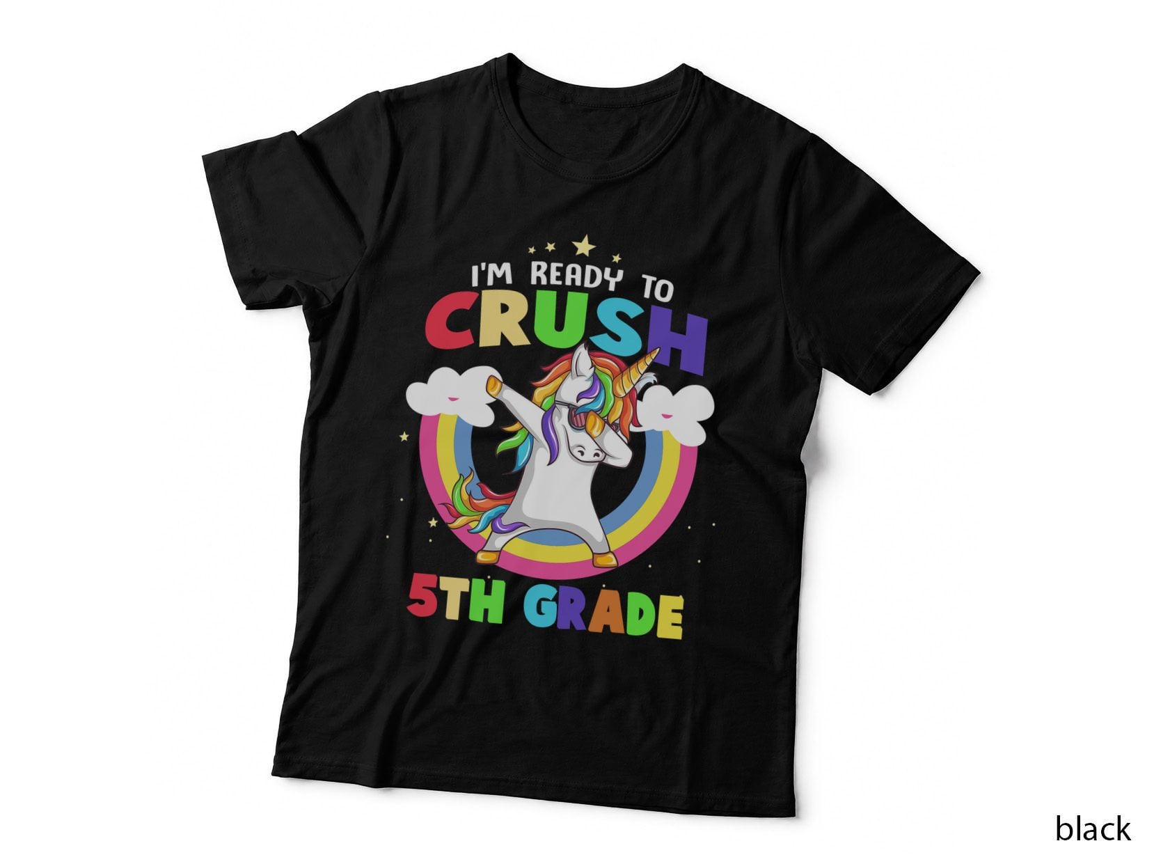 I Am Ready to Crush Th Grade Shirt, Creative, Milestone, Kids Tee, Gift T-Shirt
