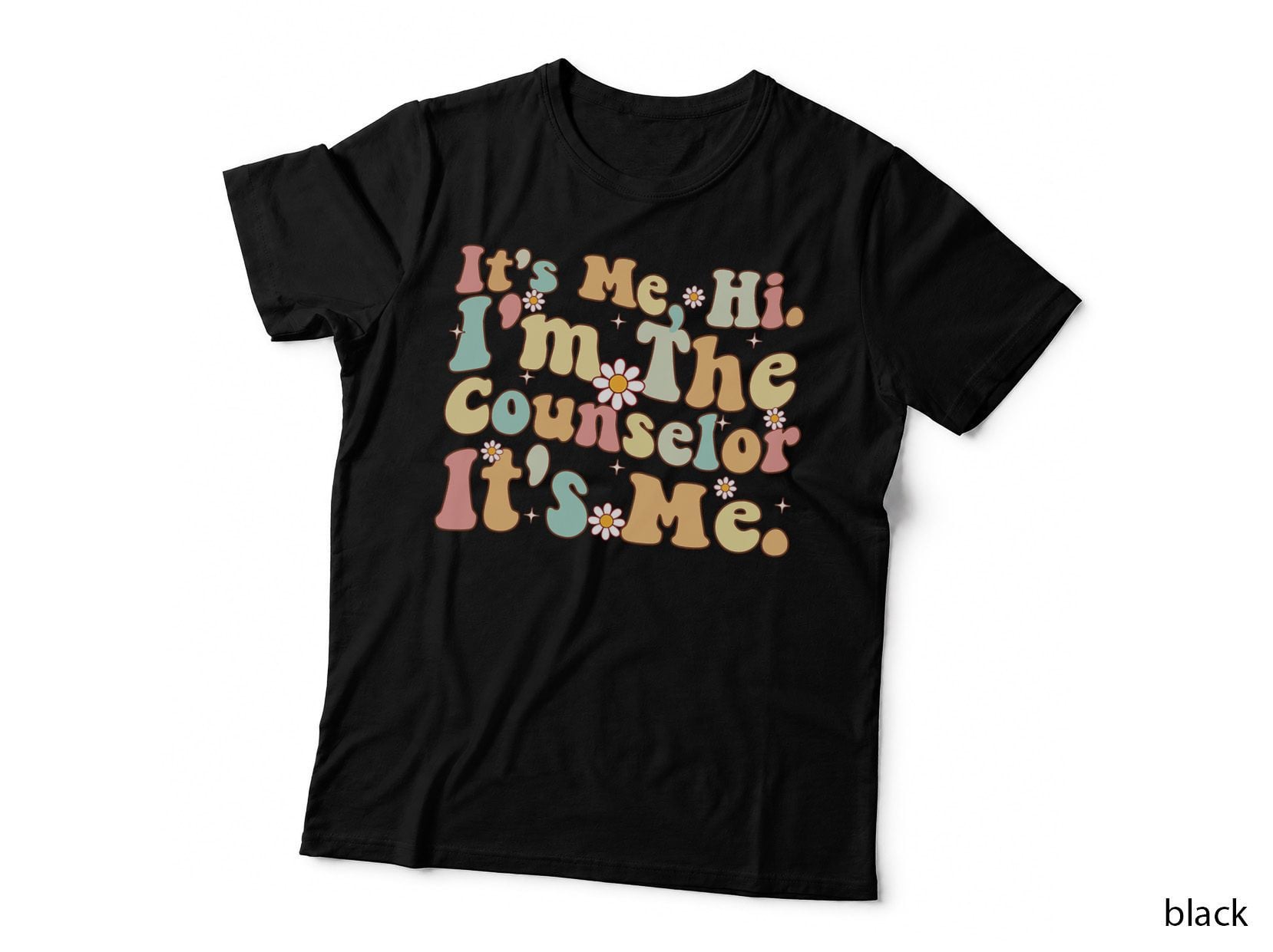 It's Me Hi I'm the Counselor It's Me Groovy Back to School T-Shirt