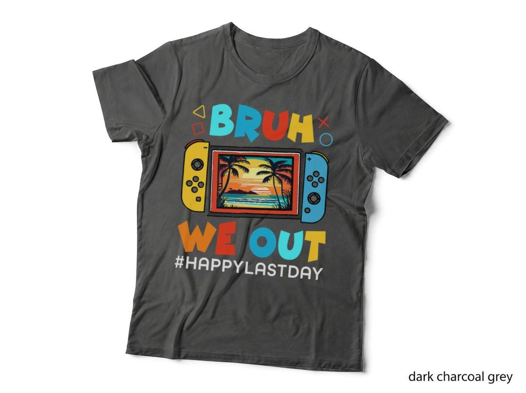 Last Day of School Boys Kids Bruh We Out Summer T-Shirt