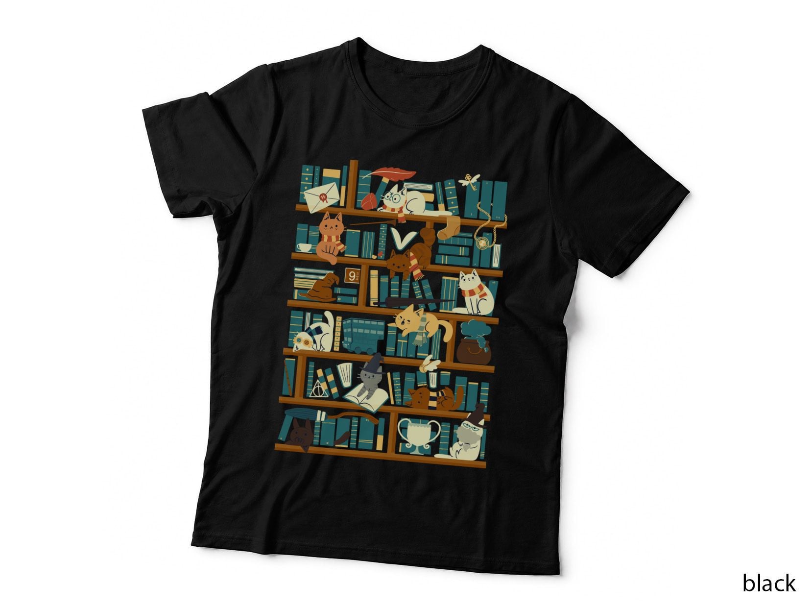 Library Magic School T-Shirt