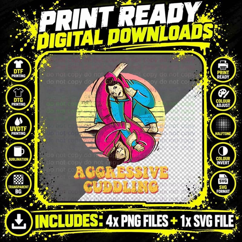 Martial Arts Karate Student Instructor Funny Jiu Jitsu Png SVG Digital Bundle