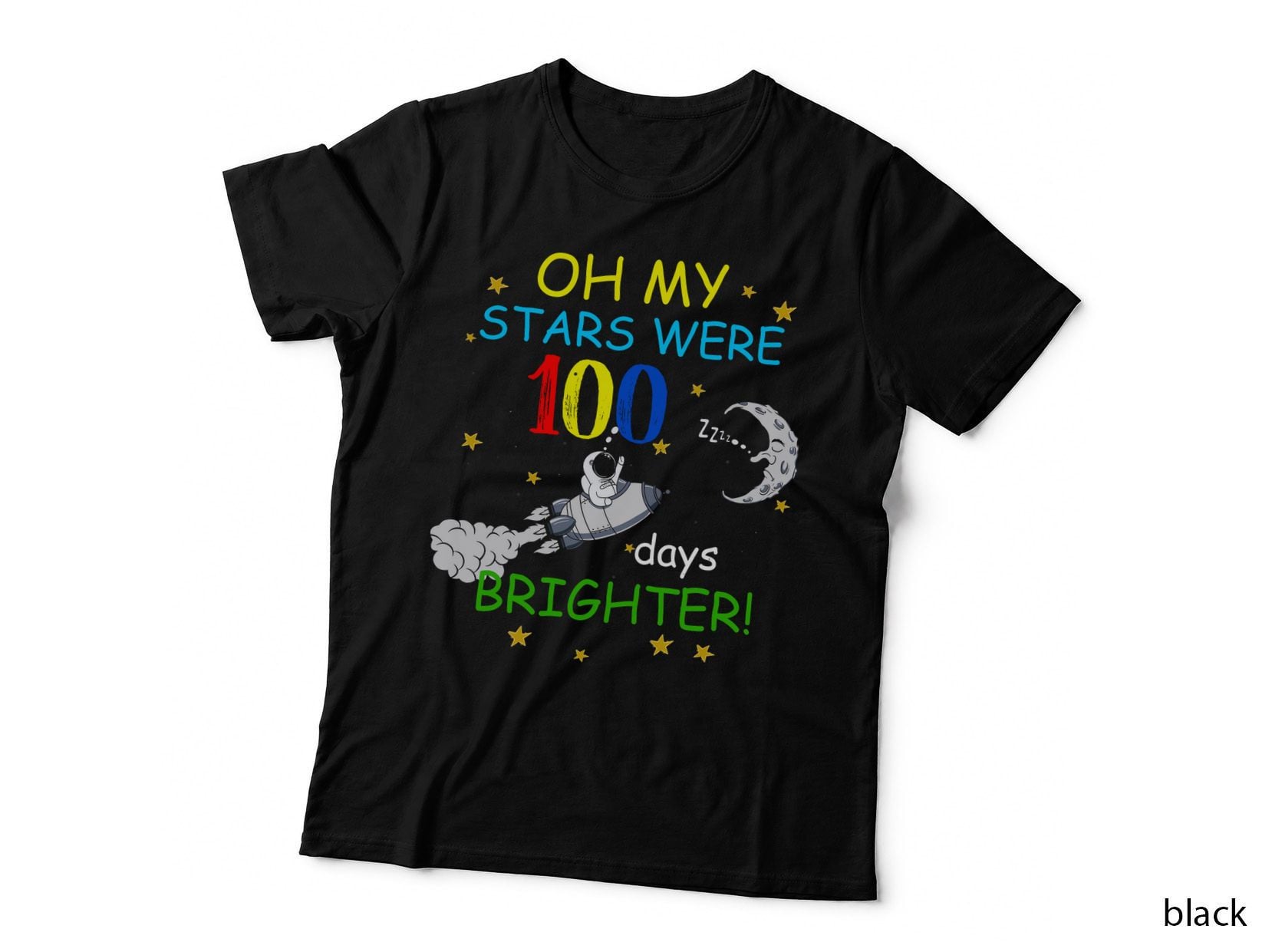 My Stars Days Brighter Shirt, Educational, Kids Tee, Party Shirt, Gift T-Shirt