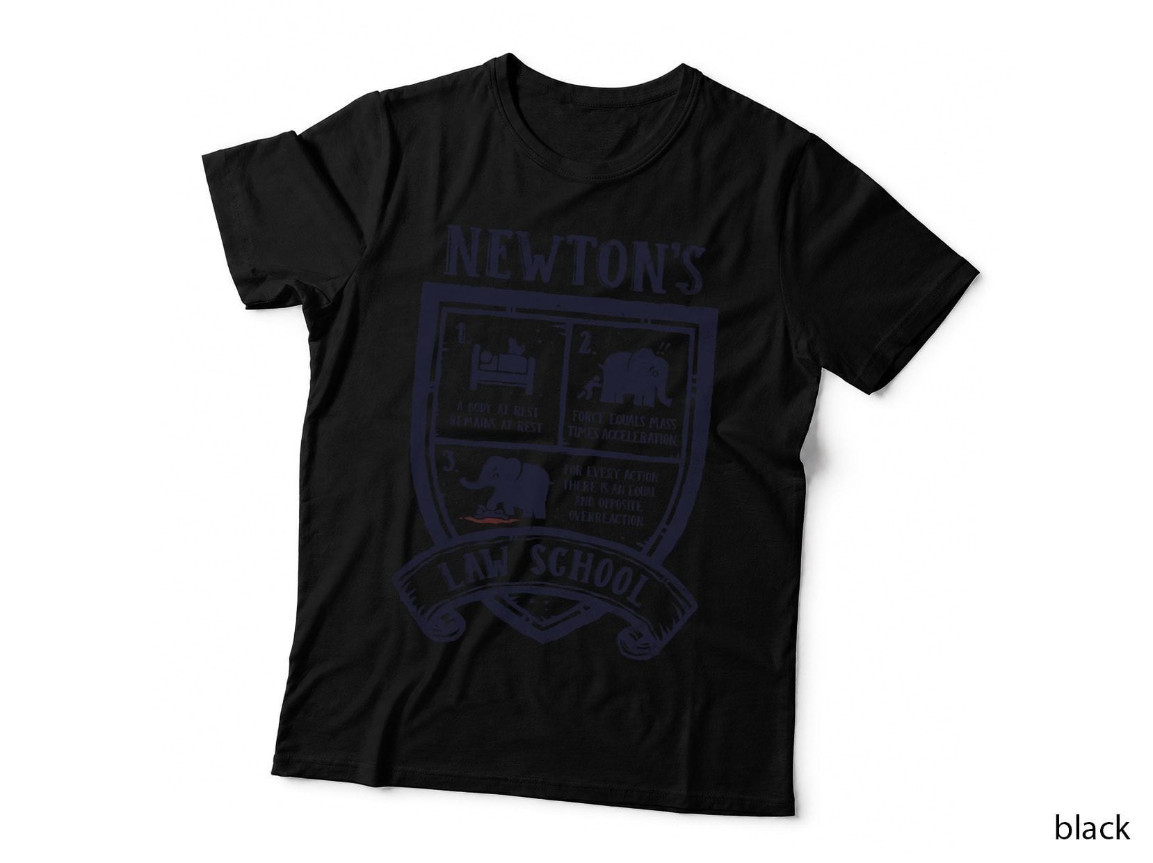 Newton's Law School T-Shirt