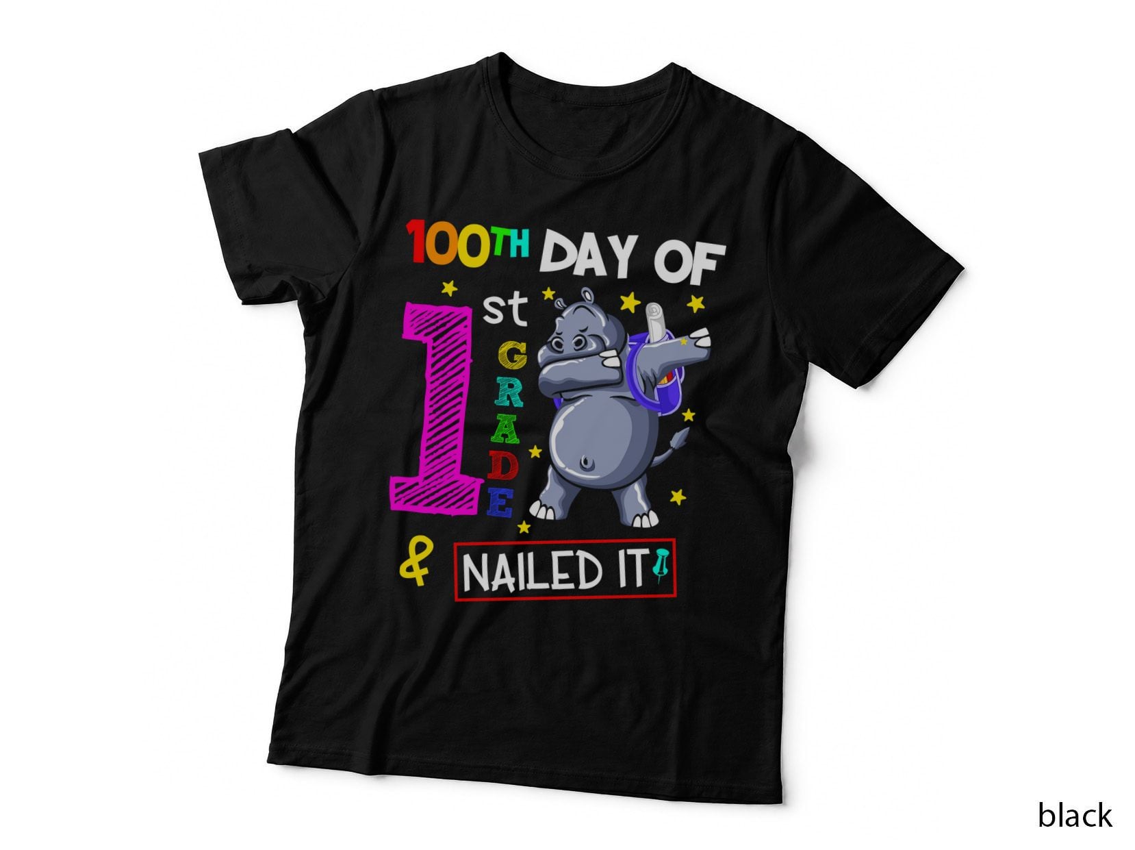 Th Day of St Grade and Nailed It Shirt, Back to School, Milestone, Gift T-Shirt