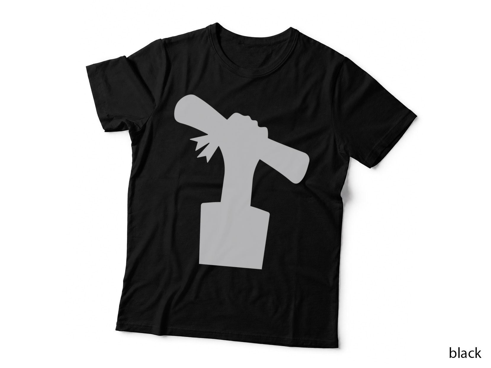 Diploma Scroll Silhouette Graduation T-Shirt, Senior Grad Graphic Tee
