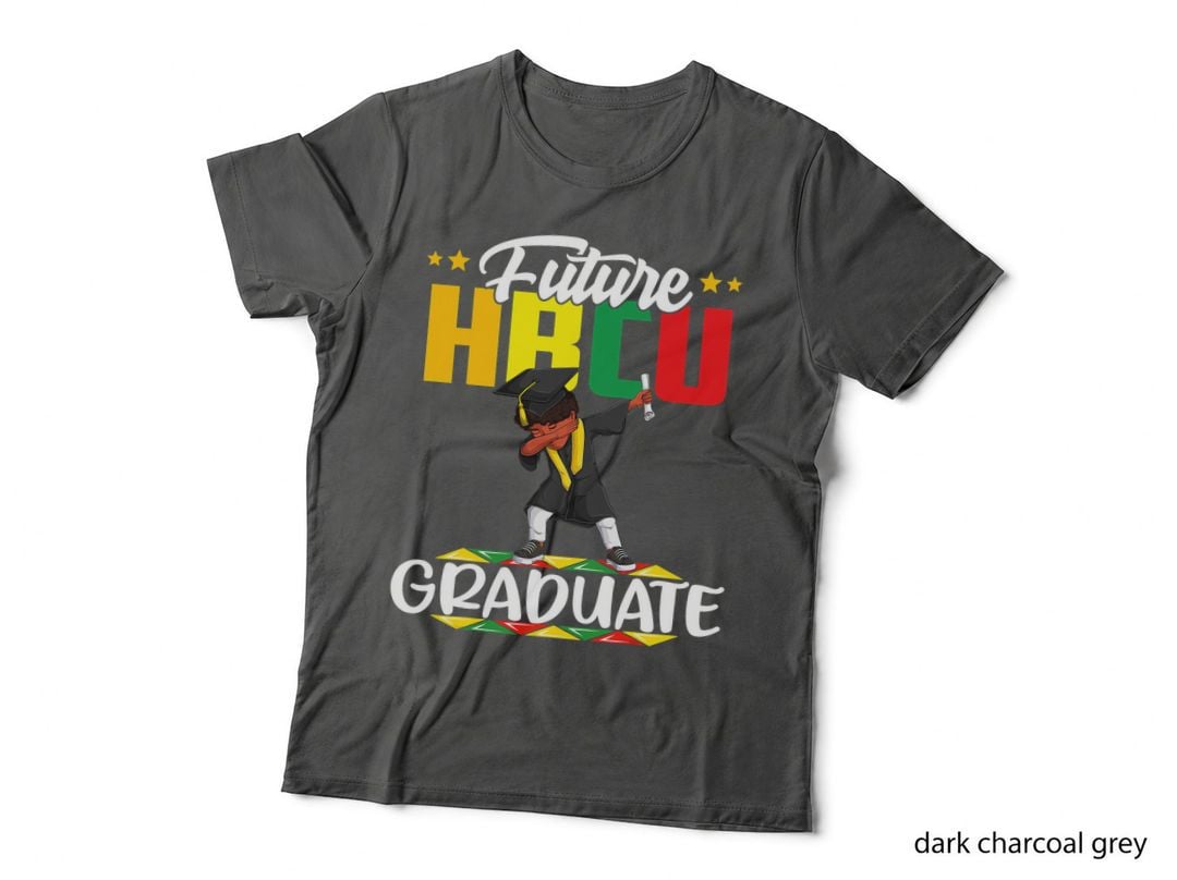 Future HBCU Graduate Afro Black Boy College Graduation Kid T-Shirt
