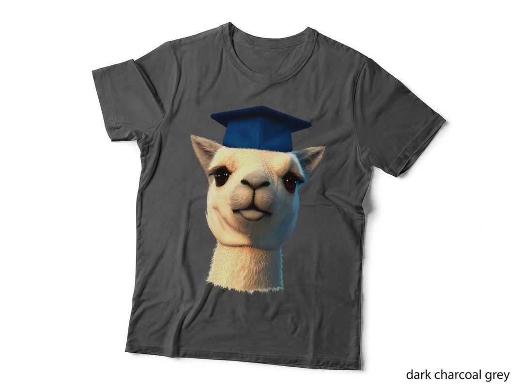 Graduation Alpaca Doctor's Title Bachelor University, Alpaca T-Shirt