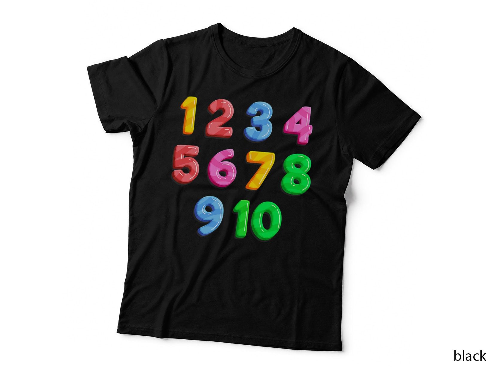 Math Numbers Learning Tshirt Best Preschool Education Gift T-Shirt