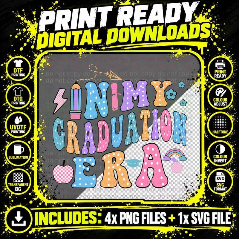 Why I'm Graduating Graduation T-Shirt Png SVG Digital Bundle