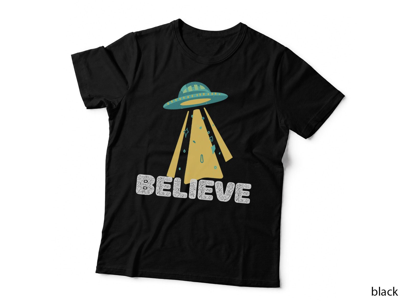 Alien Abduction Gifts for Men Women Kids UFO Lovers Believe T-Shirt