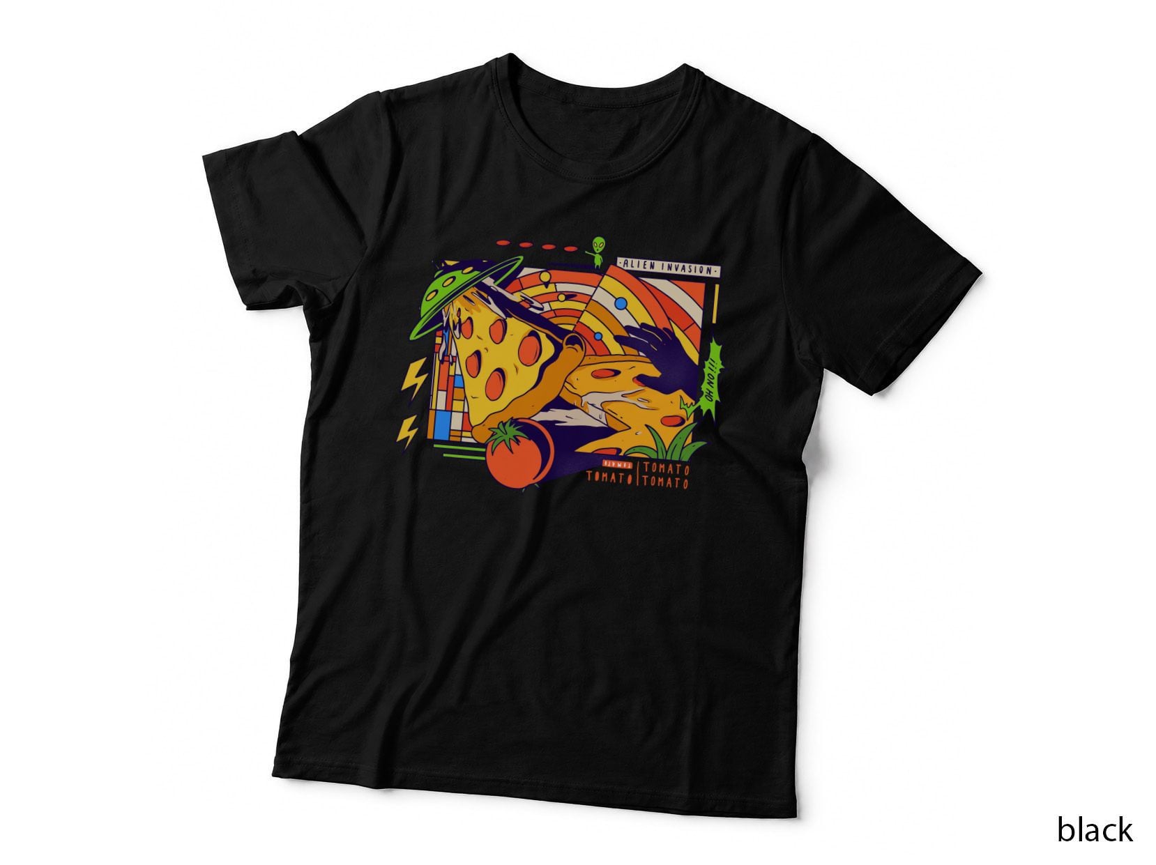 Alien Invasion to Pizzaland T-Shirt
