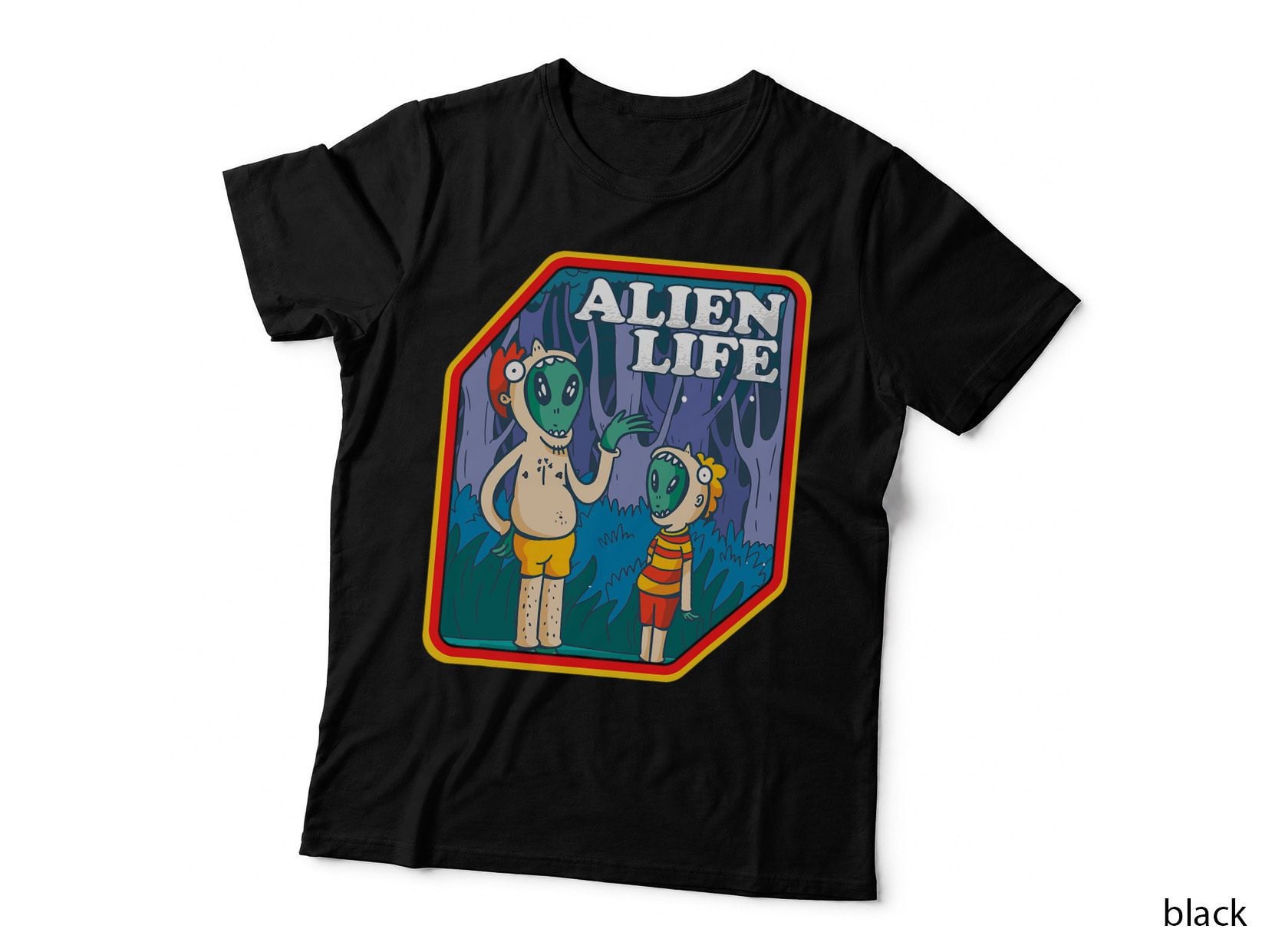 Alien Life Abduction Extraterrestrial UFO Science Fiction T-Shirt