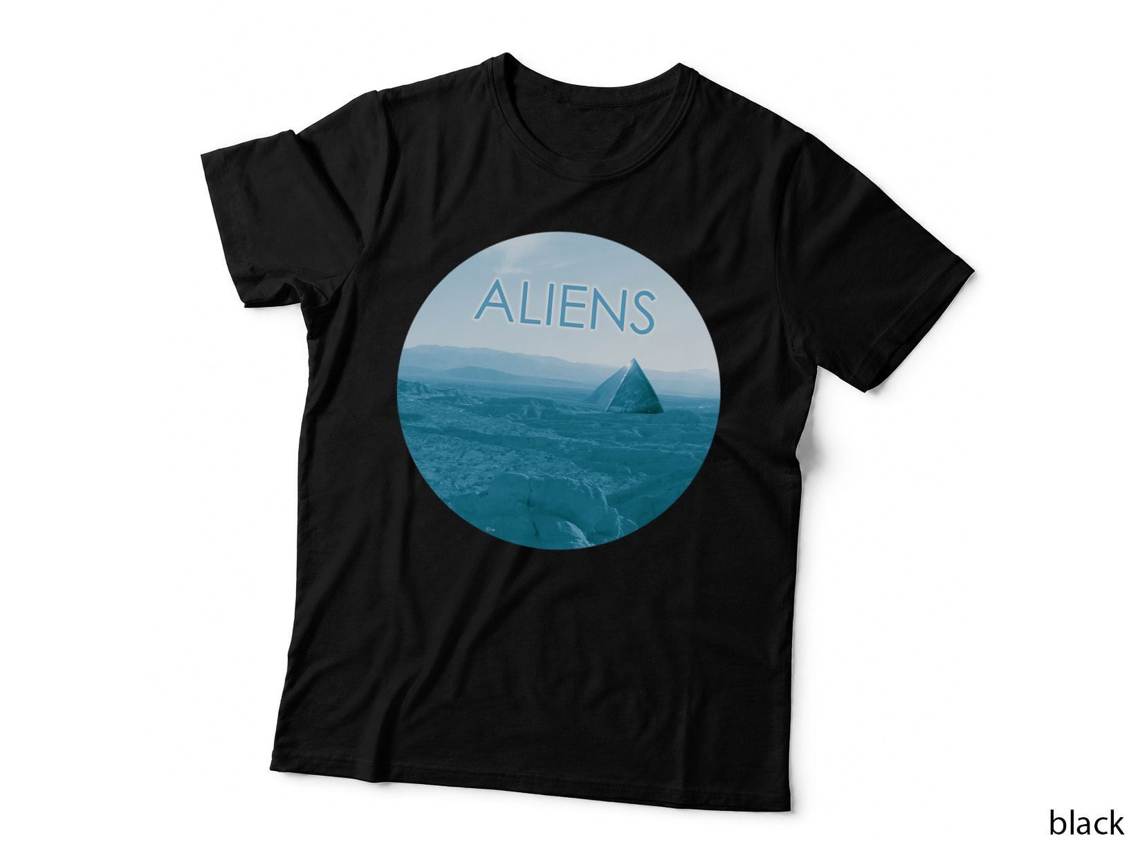 All Pyramids Are Alien Pyramids BL T-Shirt