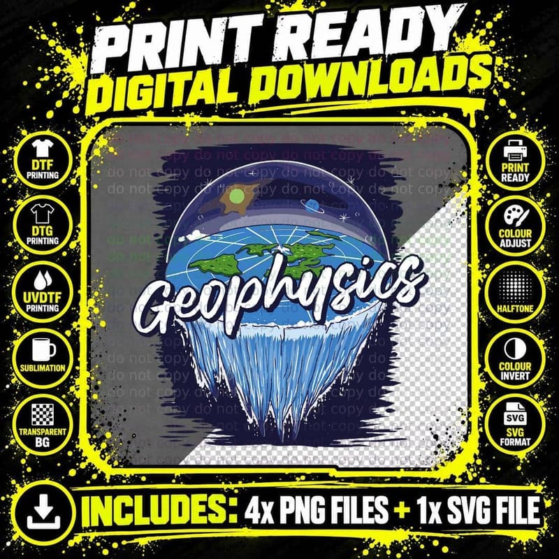 Applied Physicist Science Scientist Physicist - Png SVG Digital Bundle