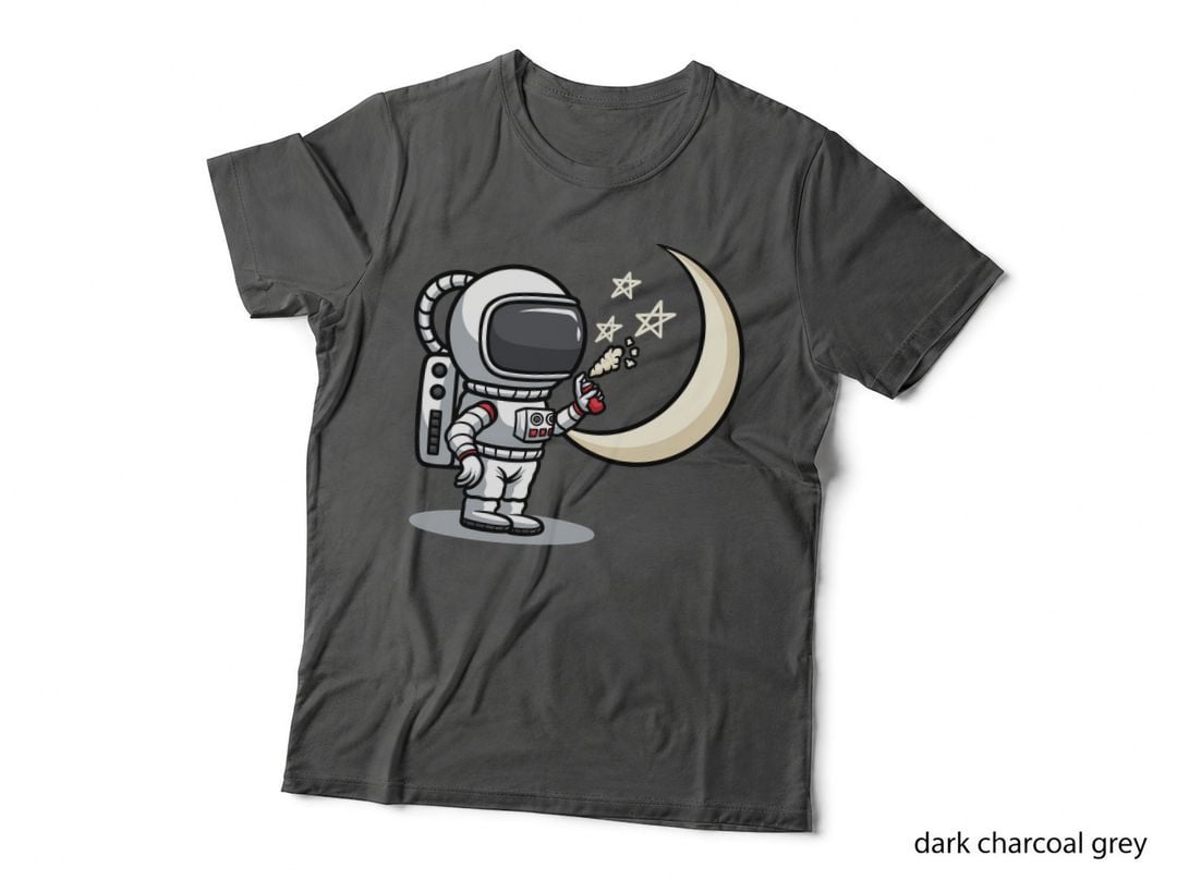 Astronaut Moon Space Stars Exploration T-Shirt