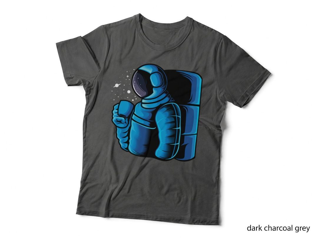 Astronaut Thumbs up Blue Space T-Shirt