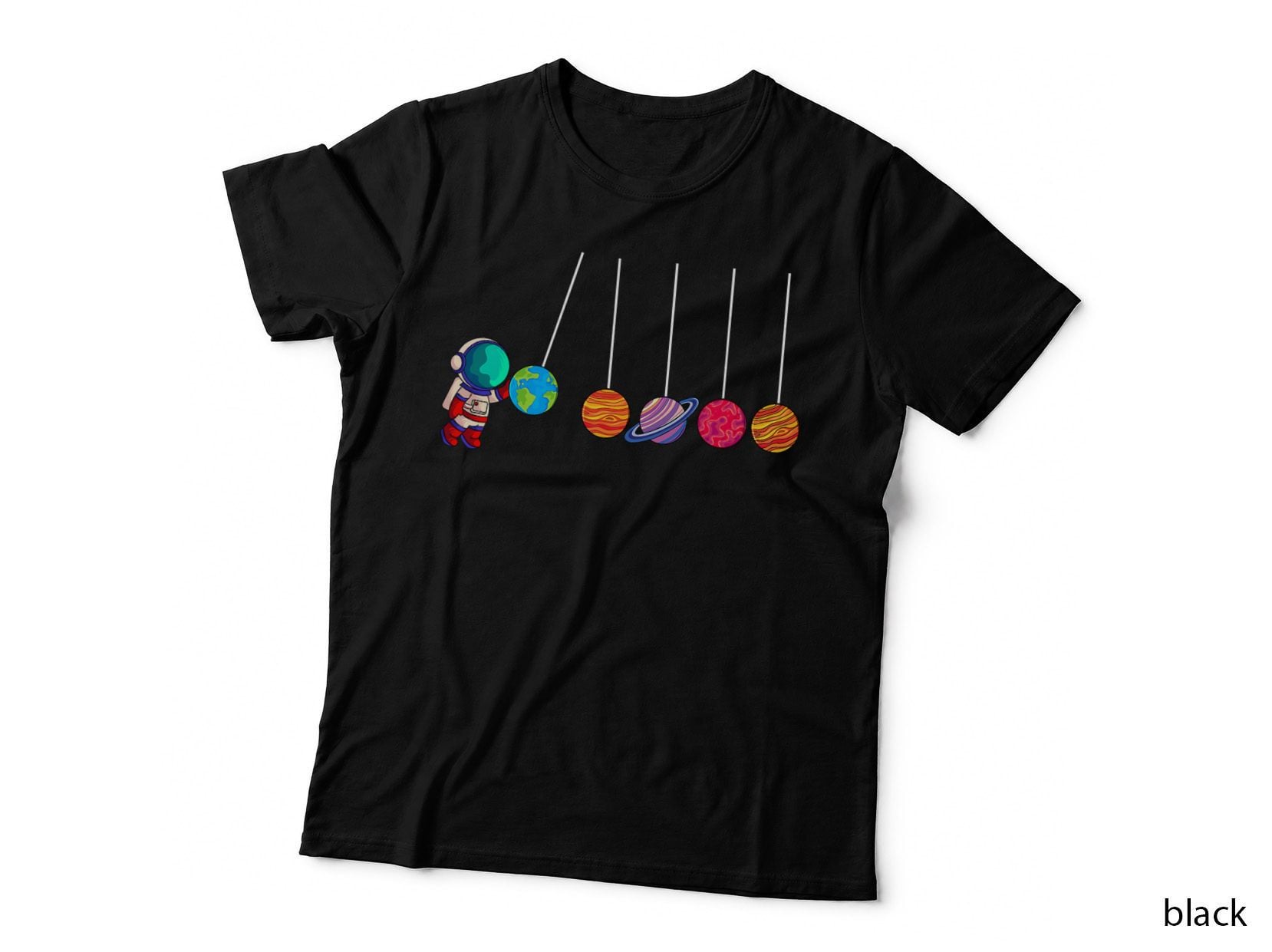 Astrophysicist Planet Cradle Astronomy T-Shirt