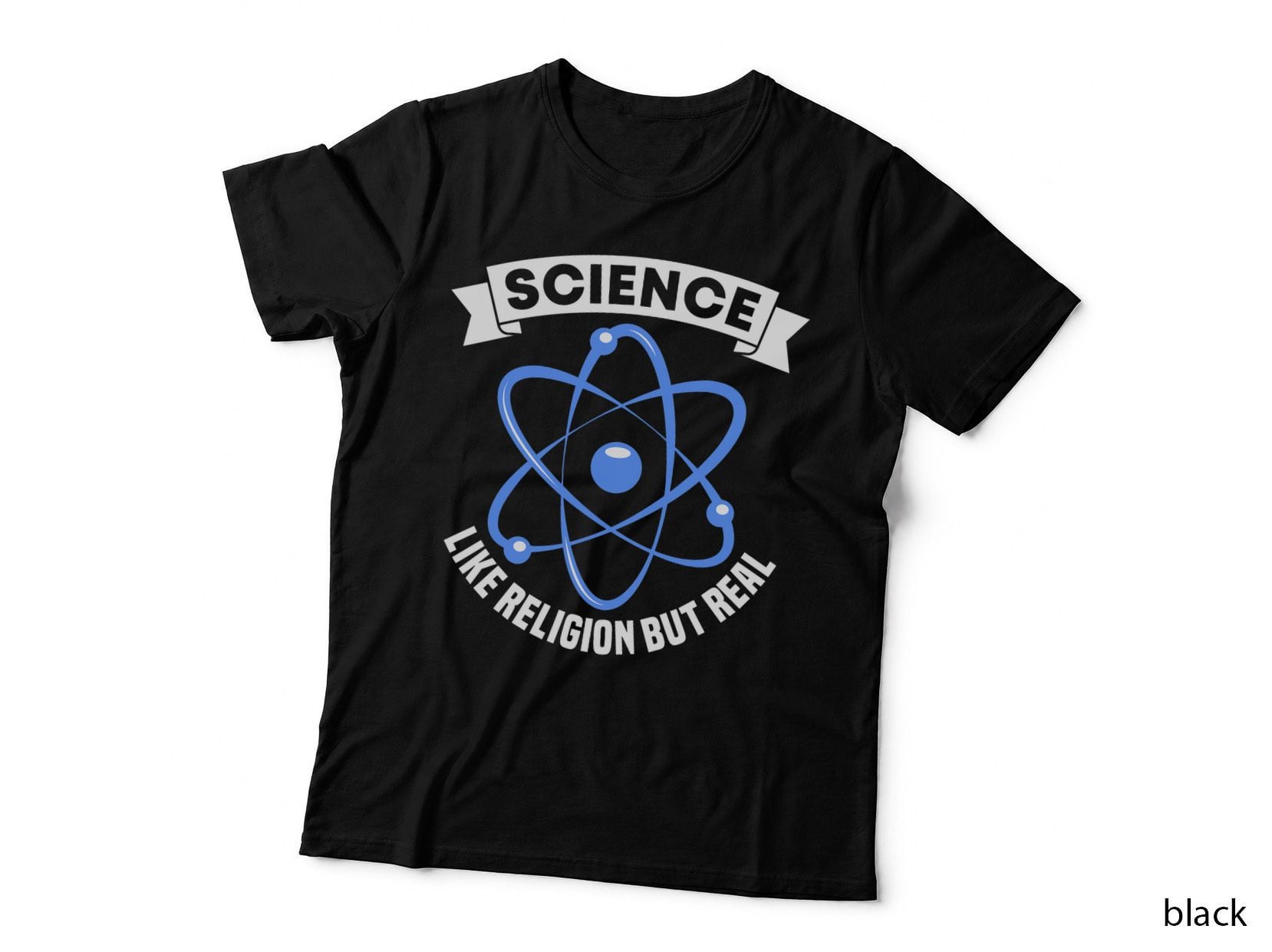 Atheist Science Like Religion but Real Darwin Anichrist T-Shirt
