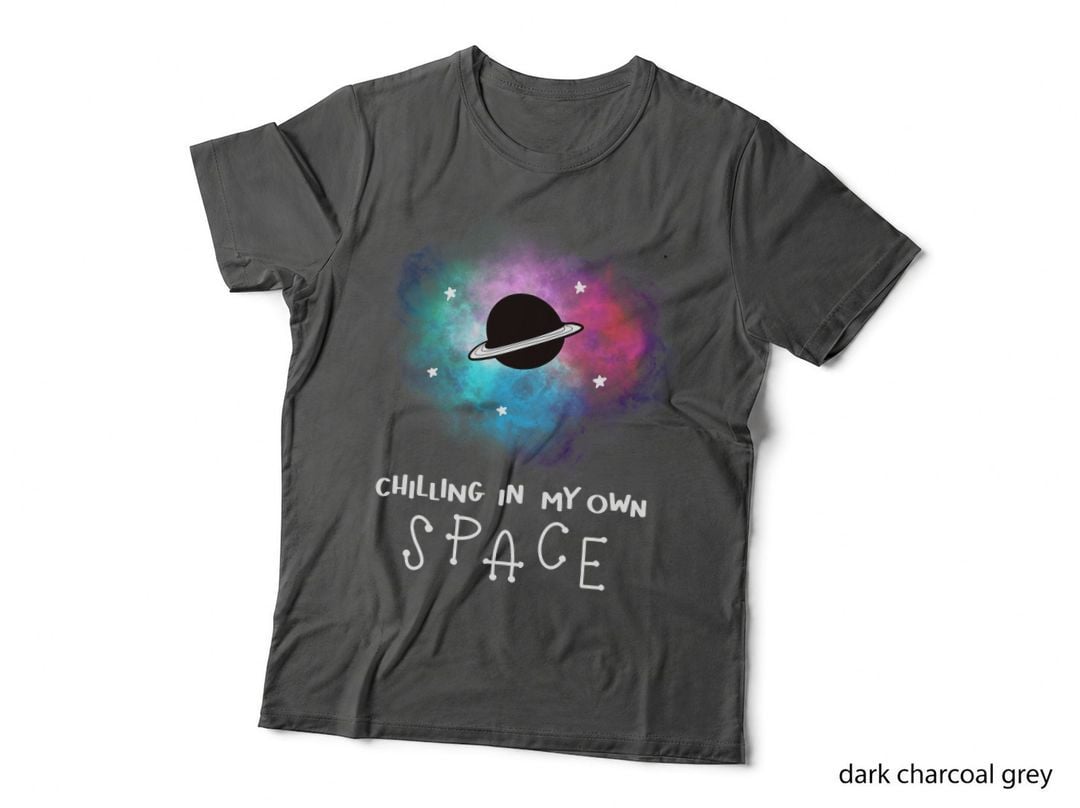 Chilling in My Own Space Nerdy Astronomy Space Science T-Shirt