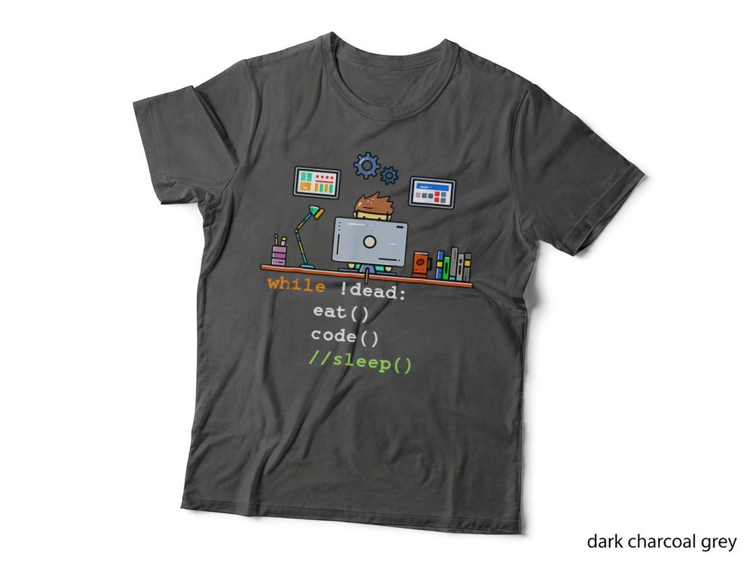 Computer Science Python Programmer Eat Code T-Shirt, Niche Tech