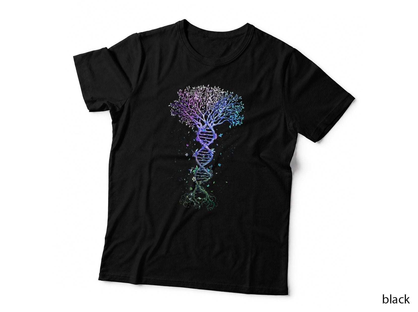 DNA Tree Life Earth Genetics Biologist Science Gift Top T-Shirt