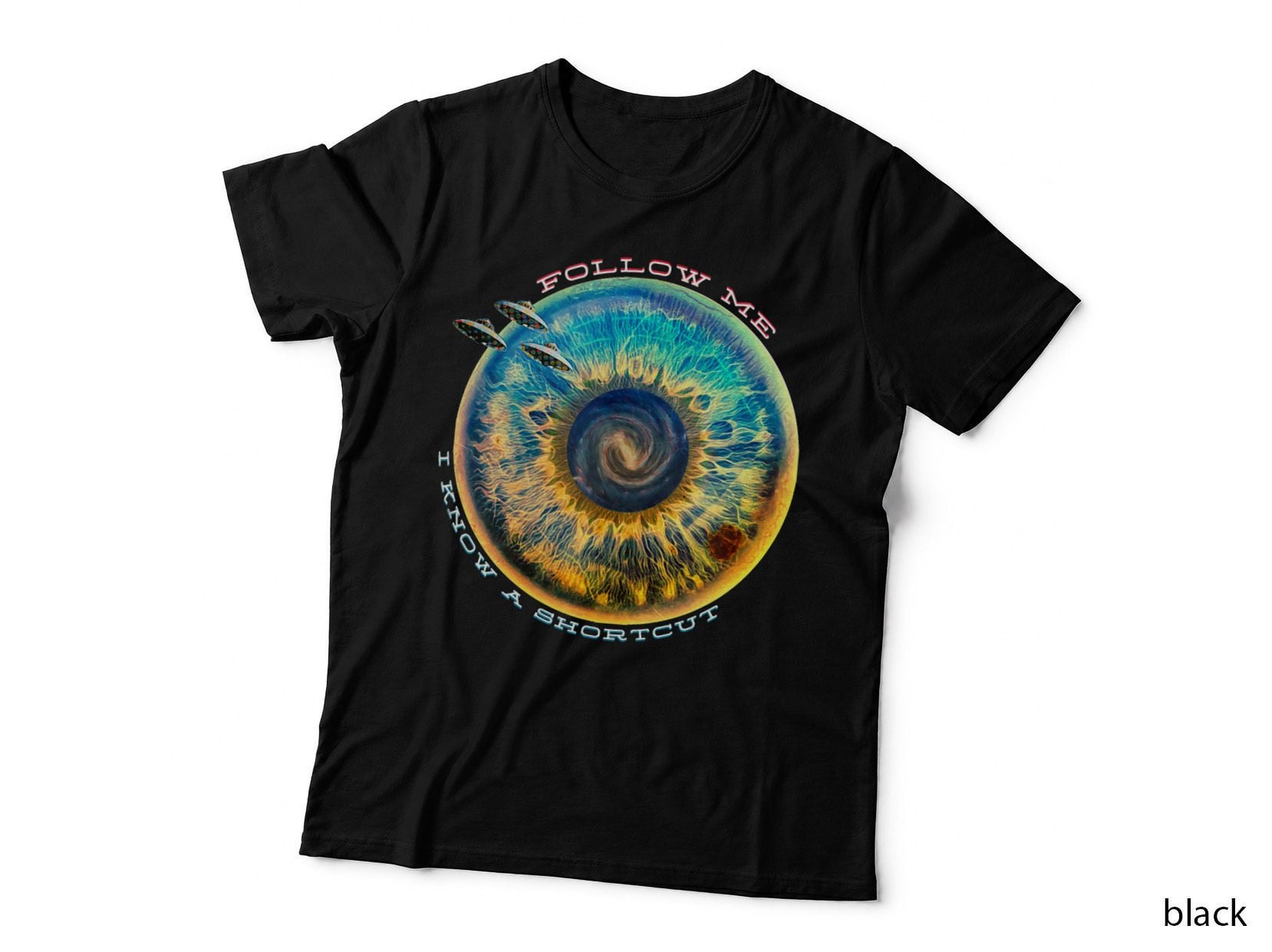 EDM Trippy Alien Space T-Shirt, Music Festival Lover Great Tee