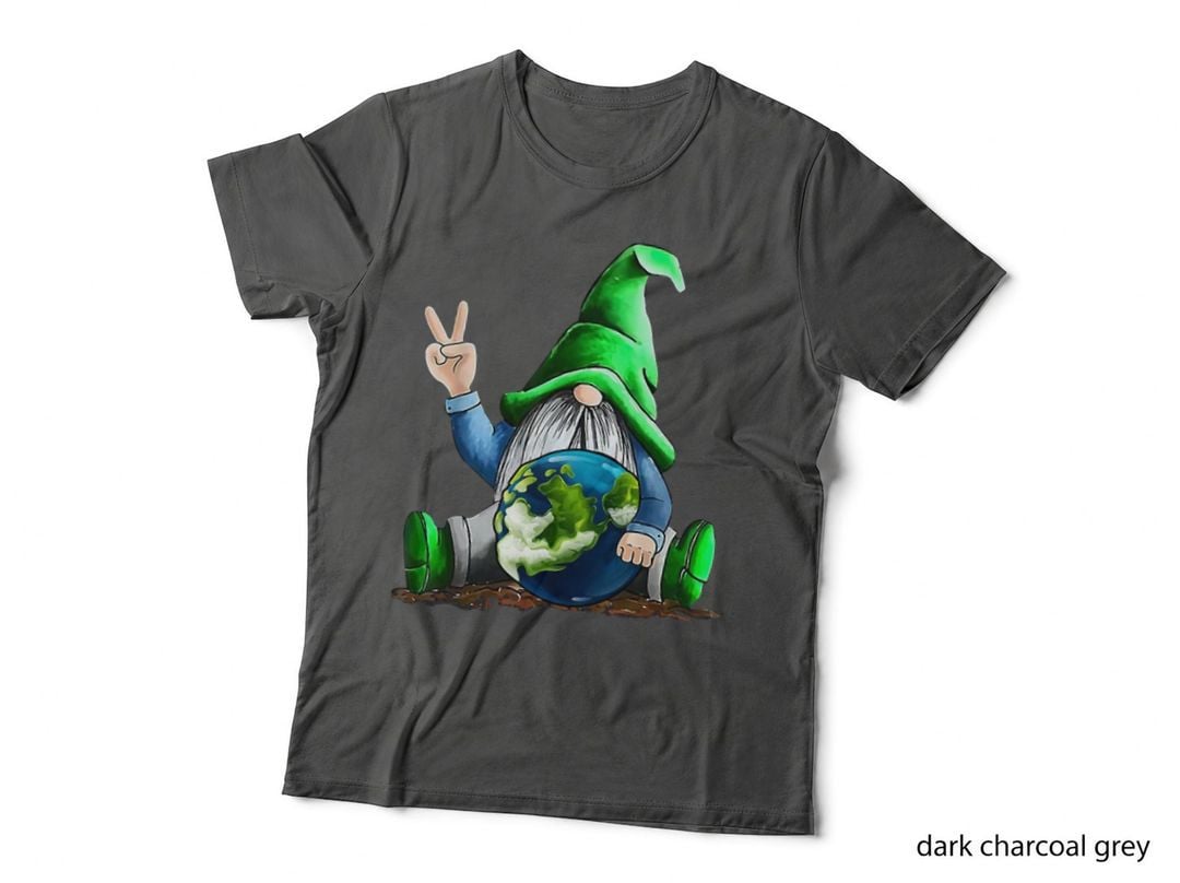 Earth Day Gnome Planet Environmentalist Gift T-Shirt