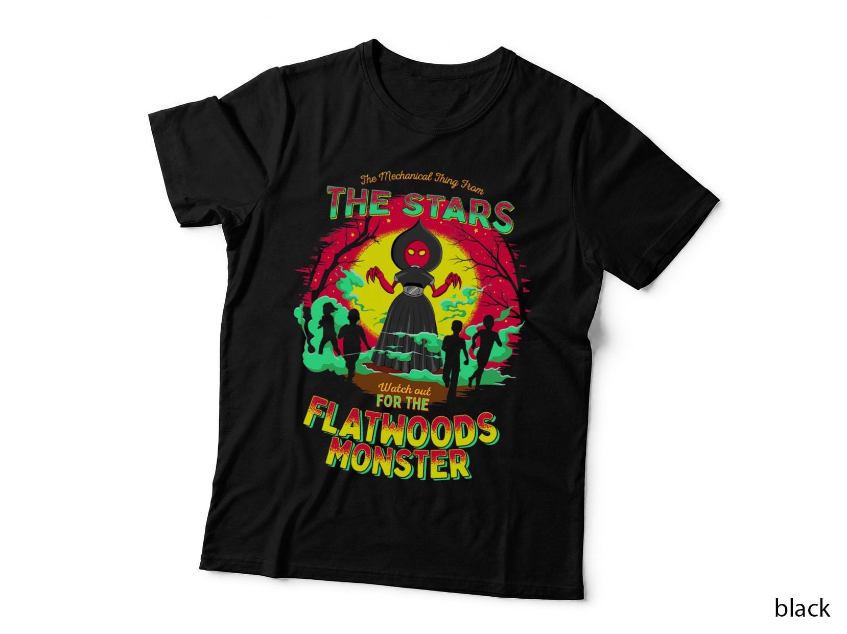 Flatwooods Monster Alien Braxie Braxton County Wv Cryptid T-Shirt