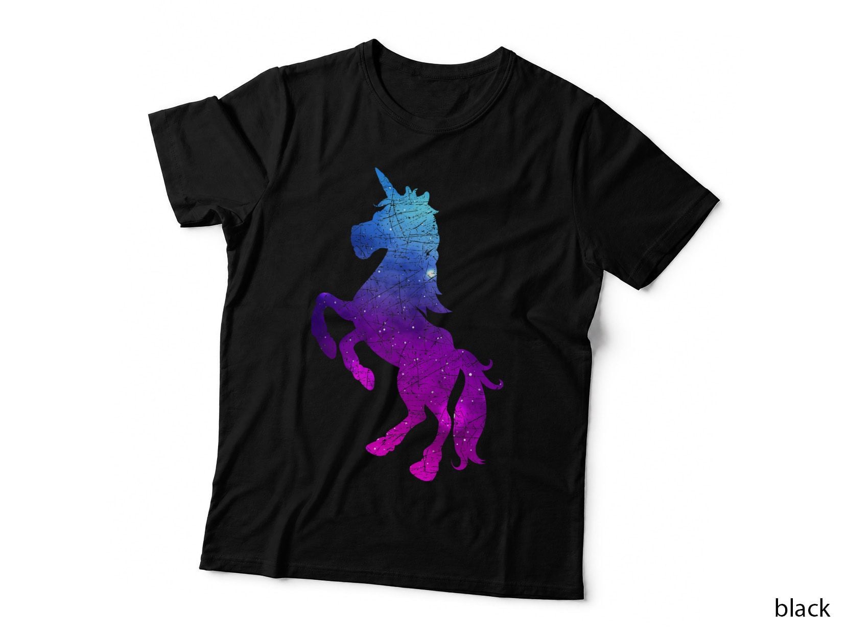 Galaxy Mythical Creature Fantasy Animal Girls Gift Unicorn T-Shirt
