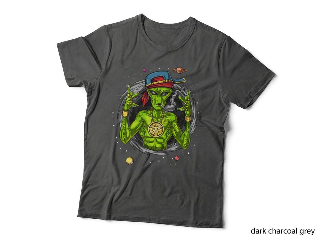 Gangsta Space Alien T-Shirt