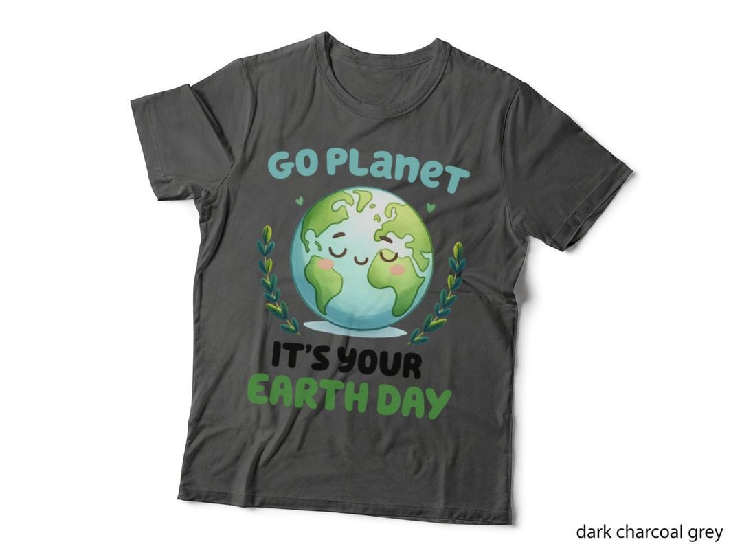 Go Planet It's Your Earth Day Earth Day T-Shirt, Earth Day Celebration Graphic