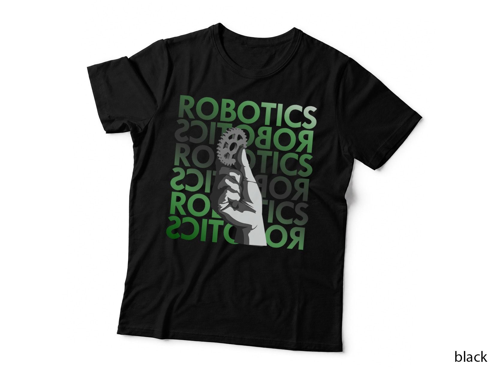 Graphic Robotics Engineer Applied Science, Tech Geek, Stem Gift T-Shirt