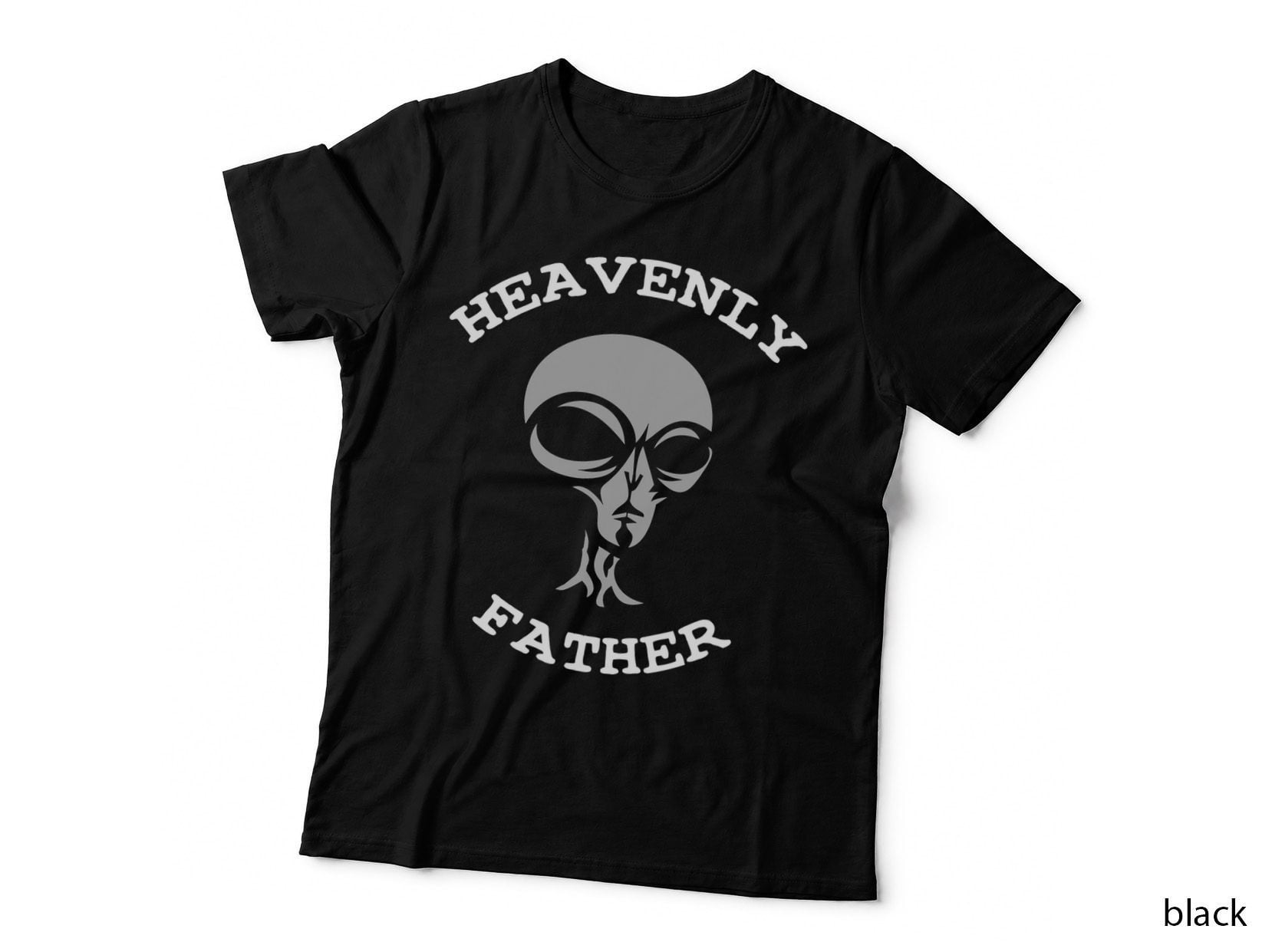 Heavenly Father - Grey Aliens T-Shirt