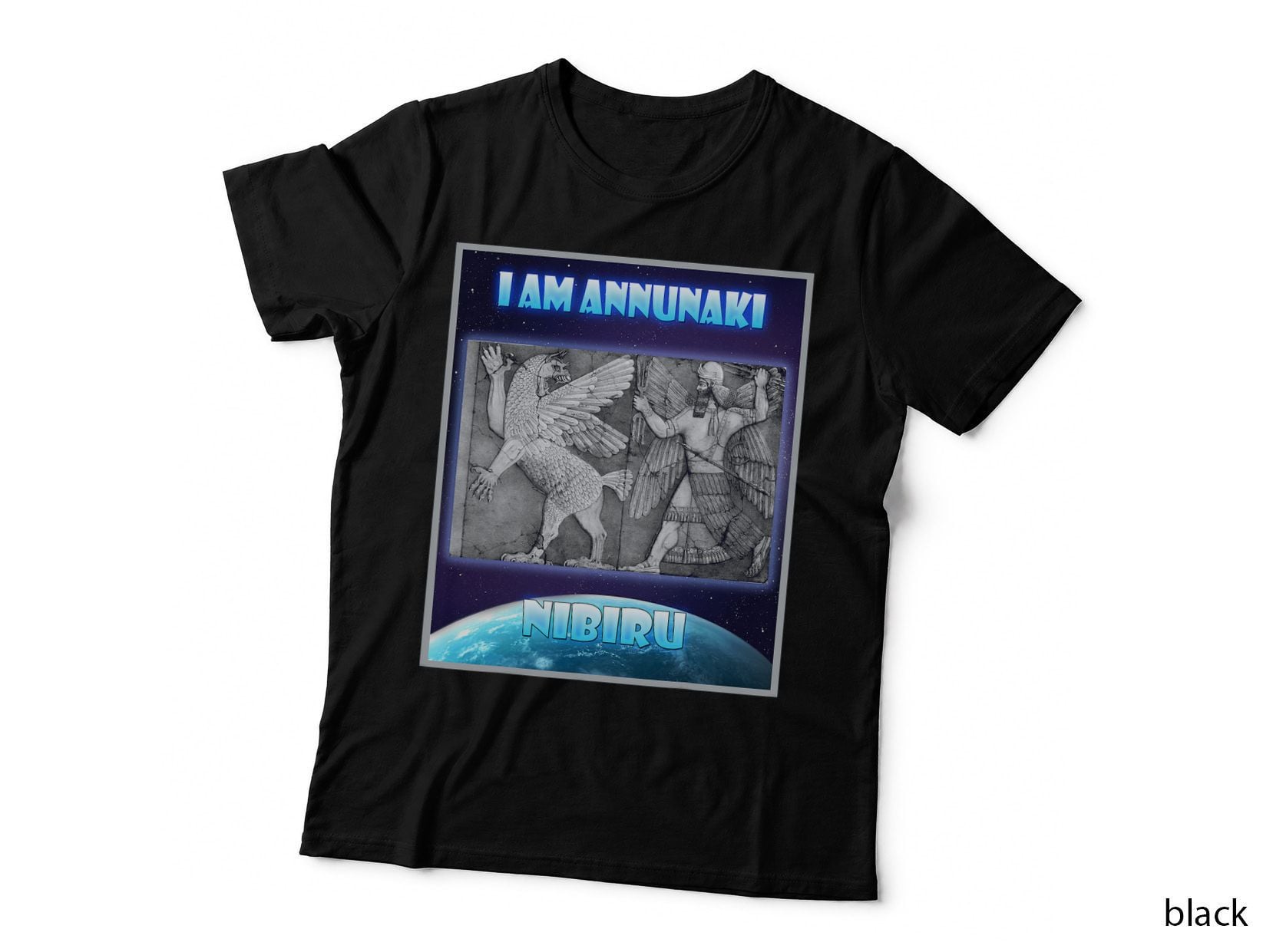 I Am Annunaki Ancient Aliens T-Shirt, Sumerian Gods Enki T-Shirt