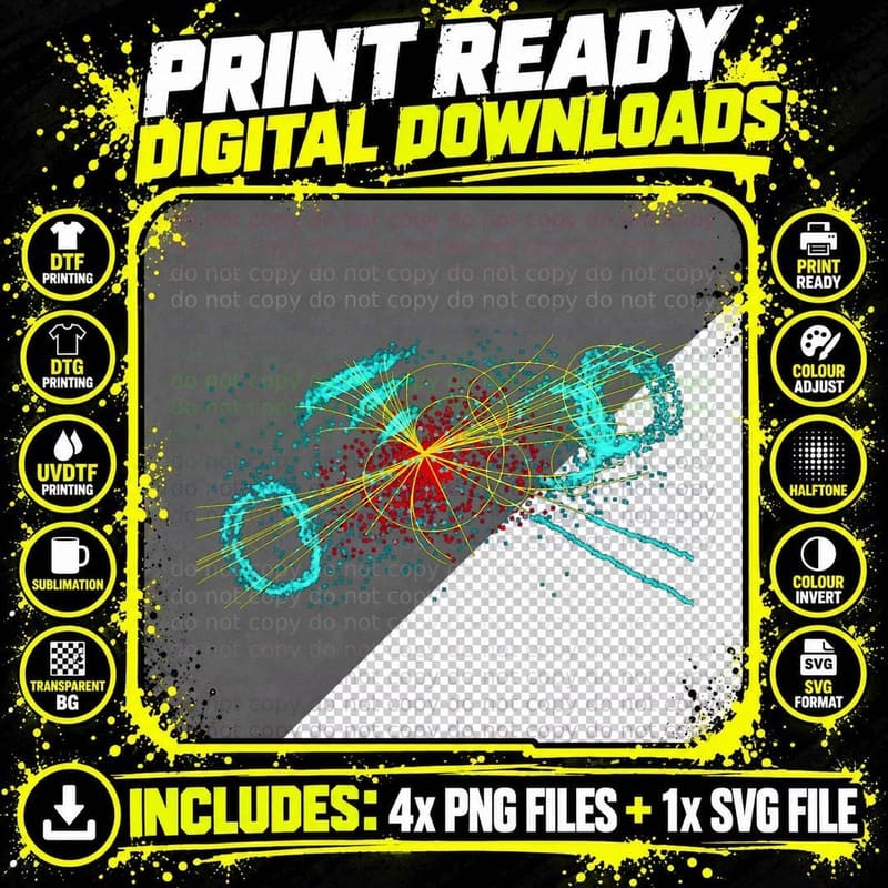 Lhc Higgs Boson Quantum Mechanics Particle Physics Png SVG Digital Bundle